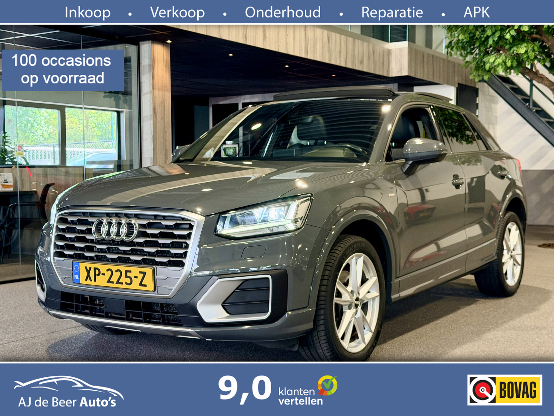 Audi Q2 1.4 TFSI CoD limited S-Line 2018 - voorkant