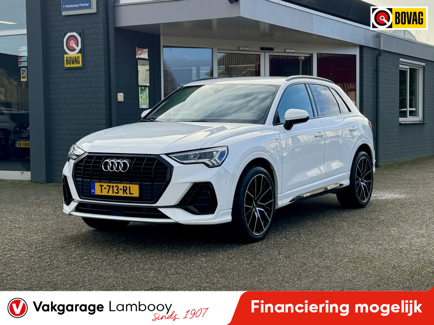 Audi Q3 35 TFSI 150PK S-Line Black Edition Camera Navi 20’’ 2019 - voorkant
