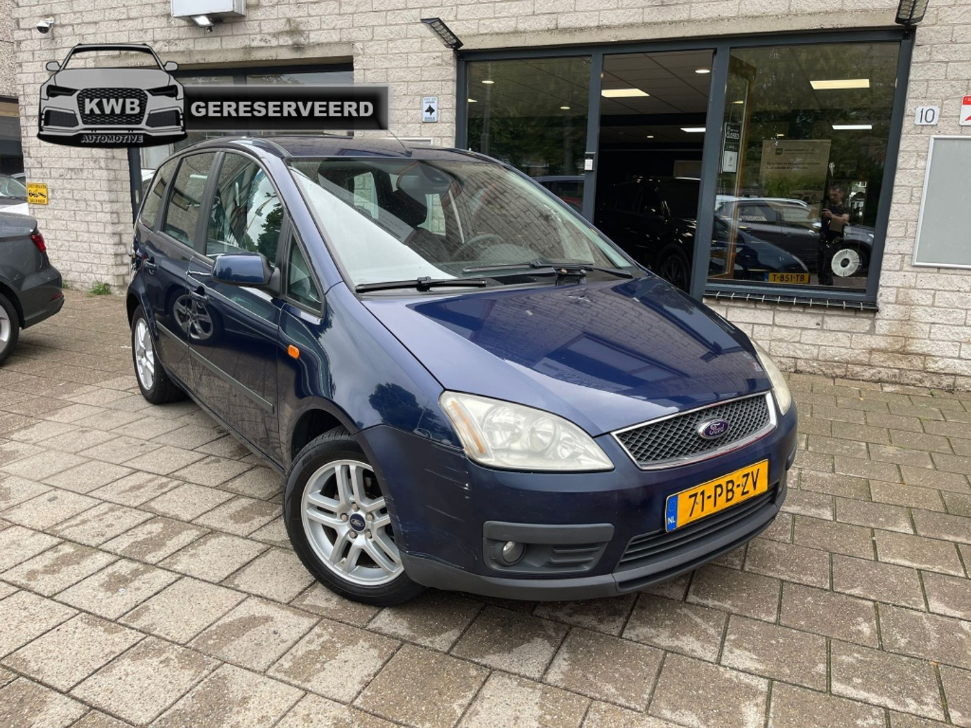 Ford Focus C-max 1.8-16V Airco Nieuwe apk Rijdt perfect 2004 - voorkant