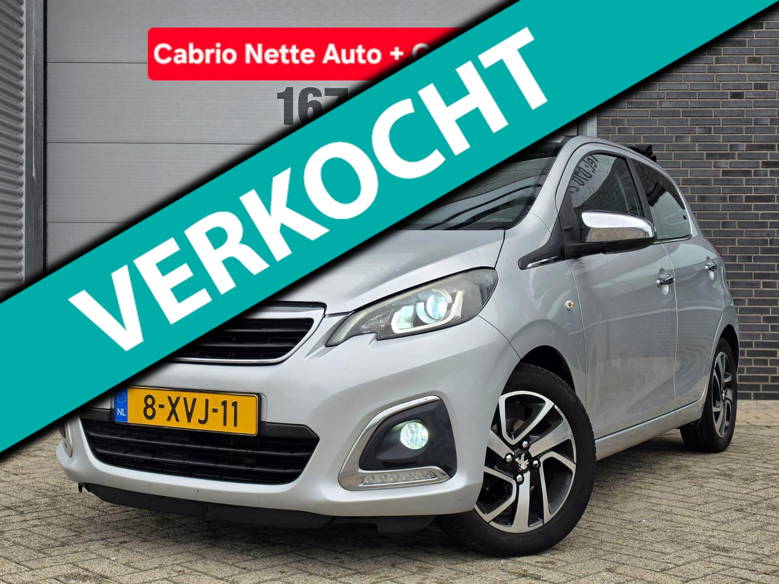 Peugeot Peugeot 108 1.0 e-VTi Première Top|Achteruitrijcamera|Led-Verlichting|Start-stop|Keyless Entry 2014 - voorkant