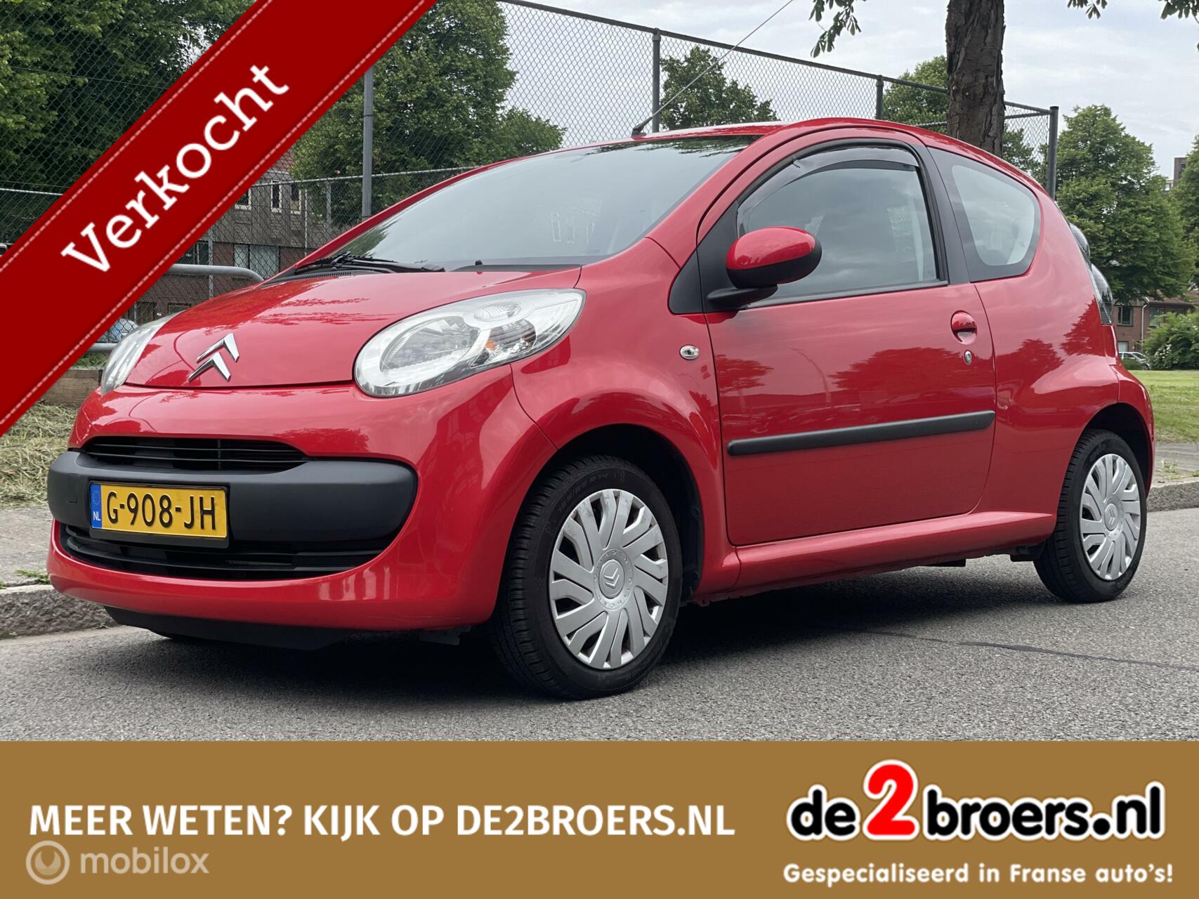 Citroen C1 1.0-12V Airco 2008 - voorkant