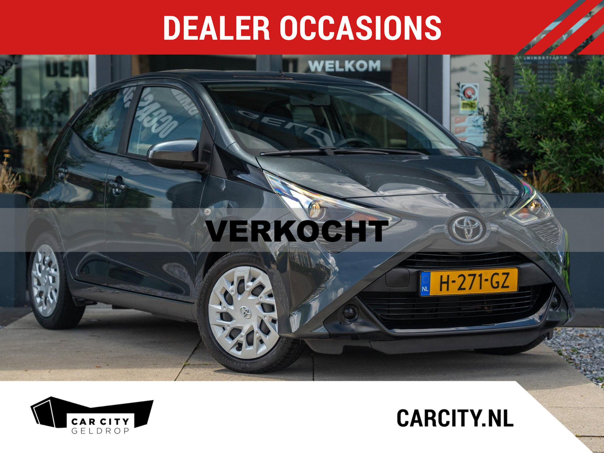 Toyota Toyota Aygo 1.0 VVT-i x-play Camera / Carplay / Airco / 5D 2020 - voorkant