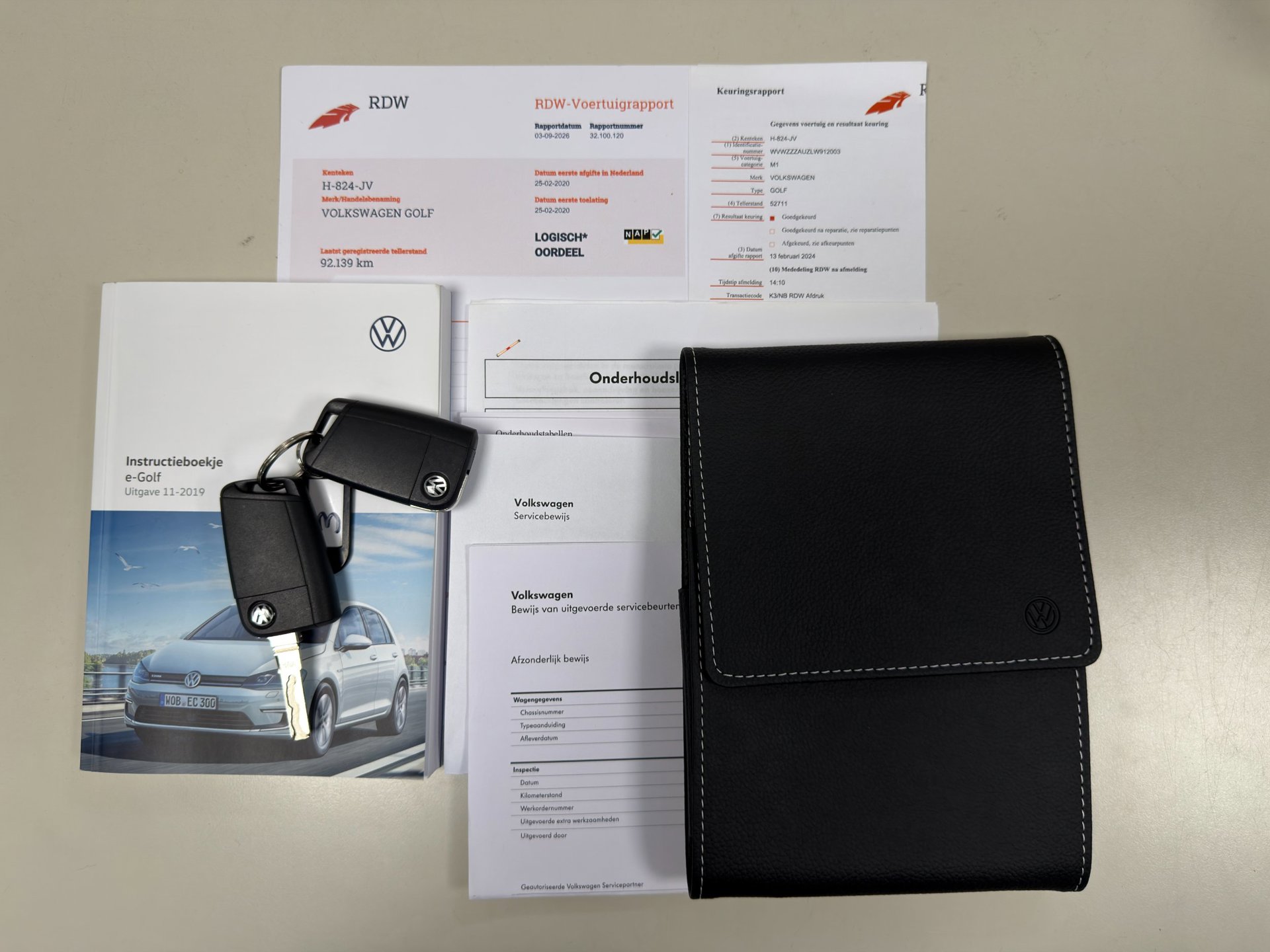 Foto van Volkswagen E-golf