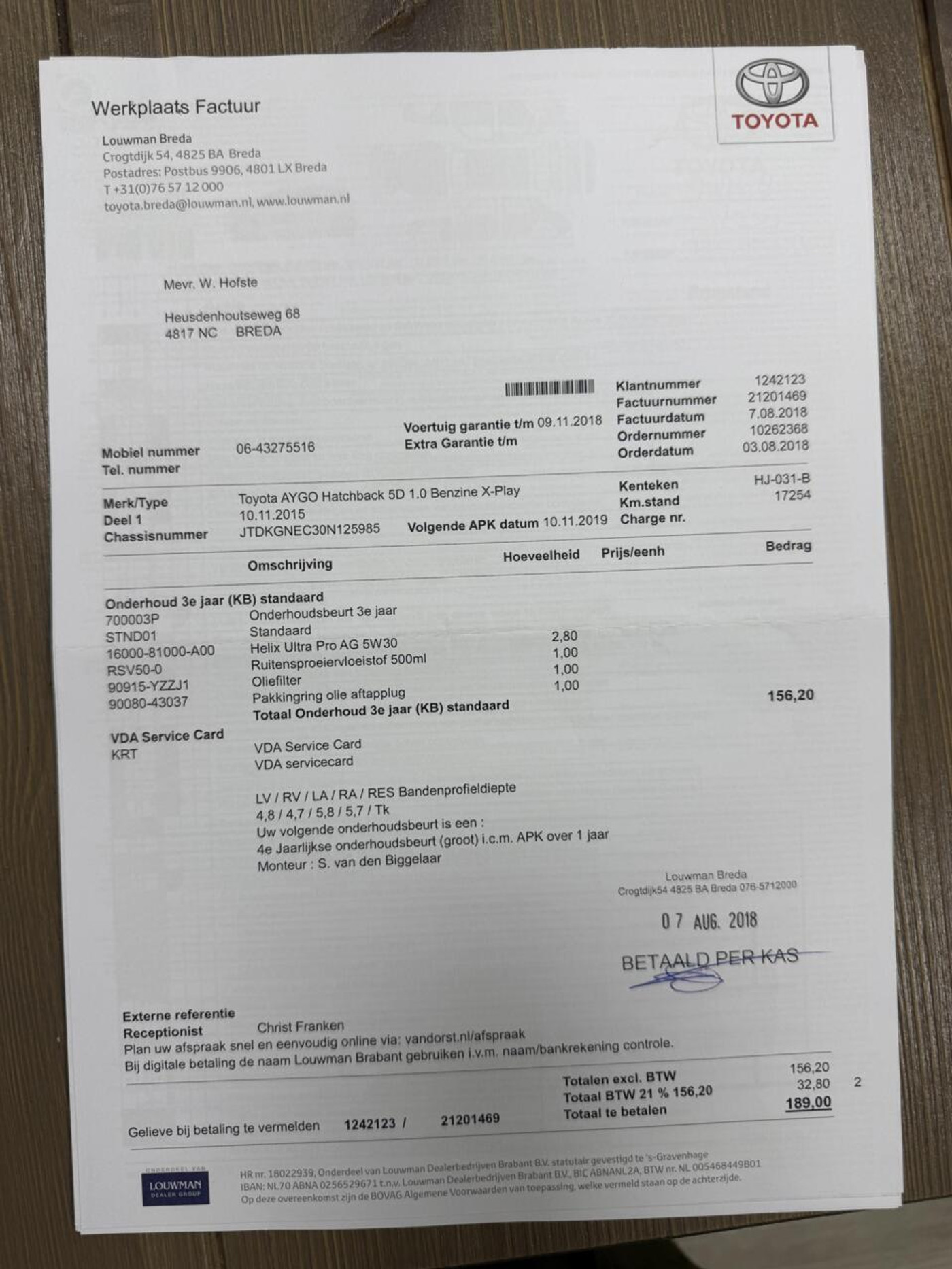 Foto van Toyota Toyota Aygo