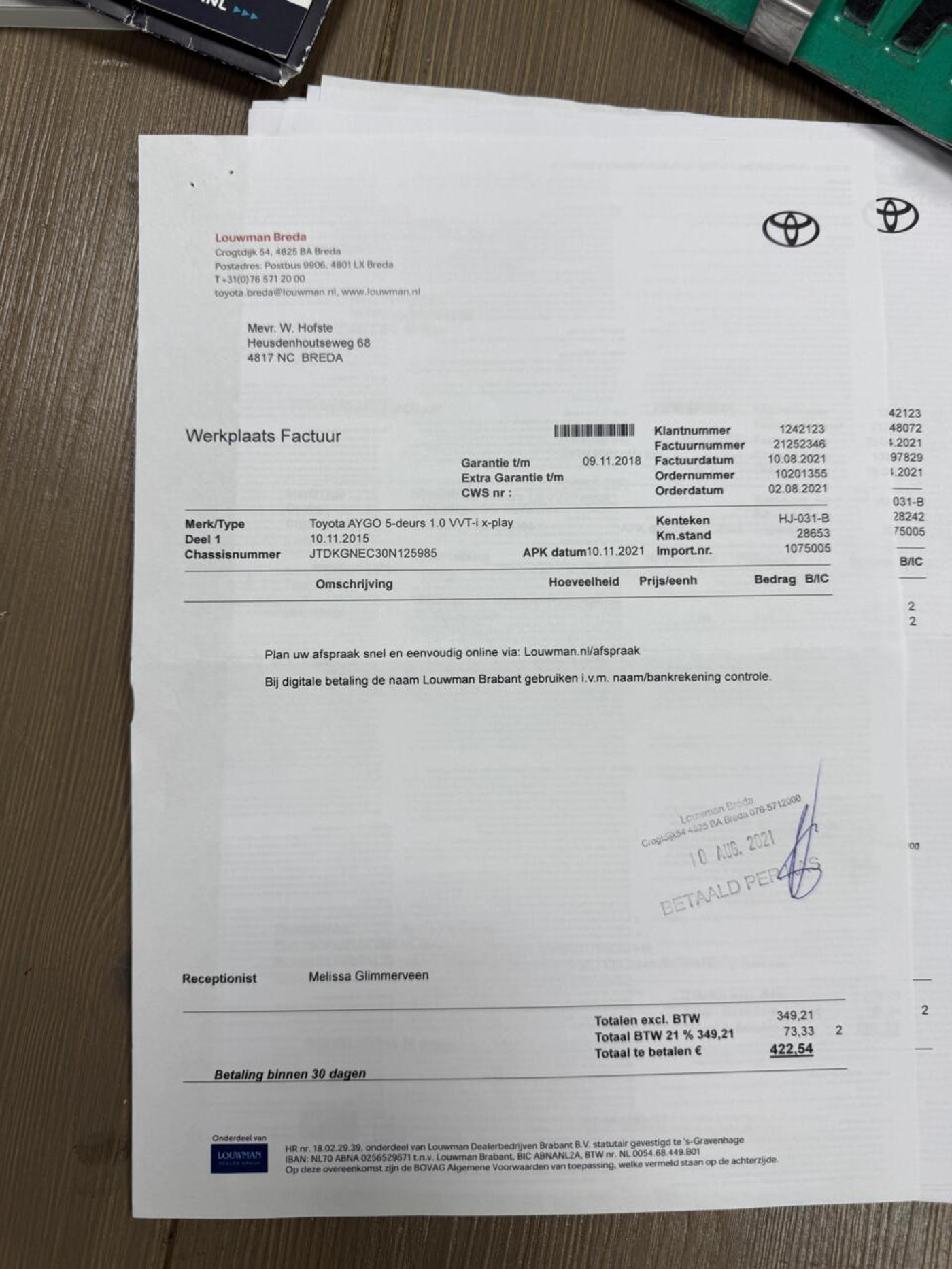 Foto van Toyota Toyota Aygo