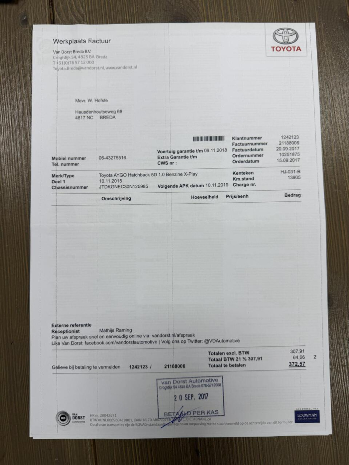 Foto van Toyota Toyota Aygo