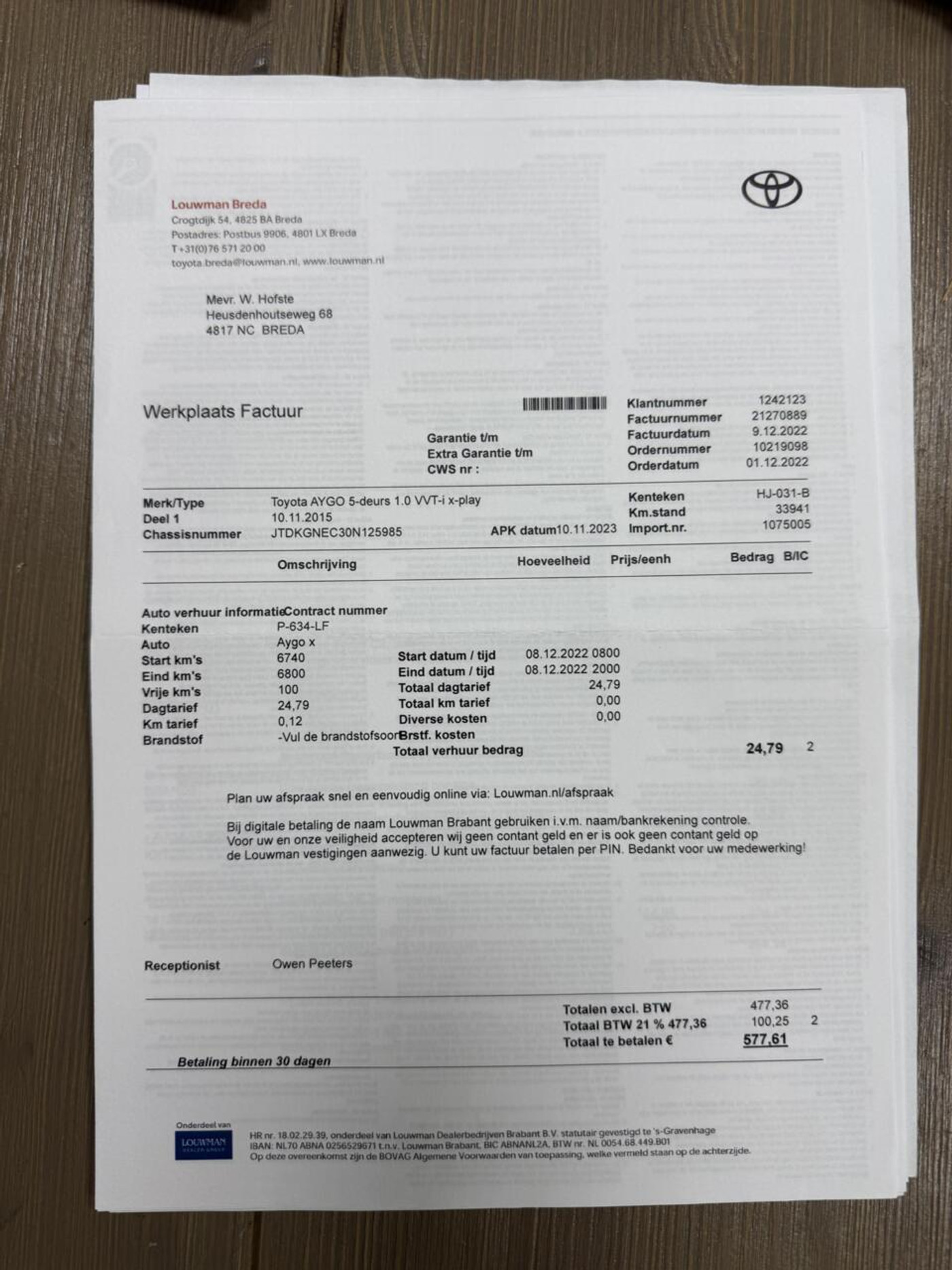 Foto van Toyota Toyota Aygo