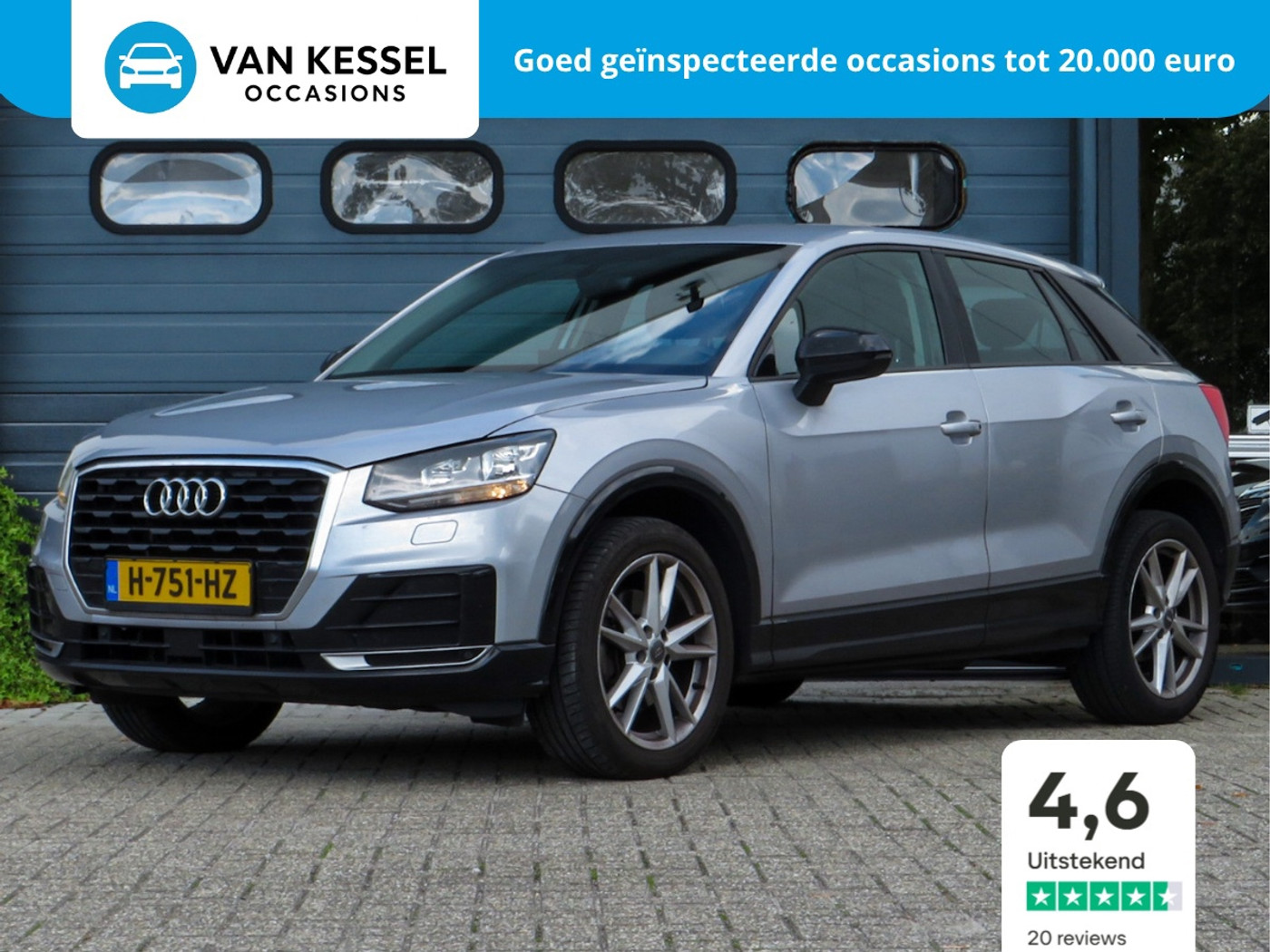 Audi Q2 1.4 TFSI CoD Design Pro Line Plus | Stoelvw | Camera 2017 - voorkant