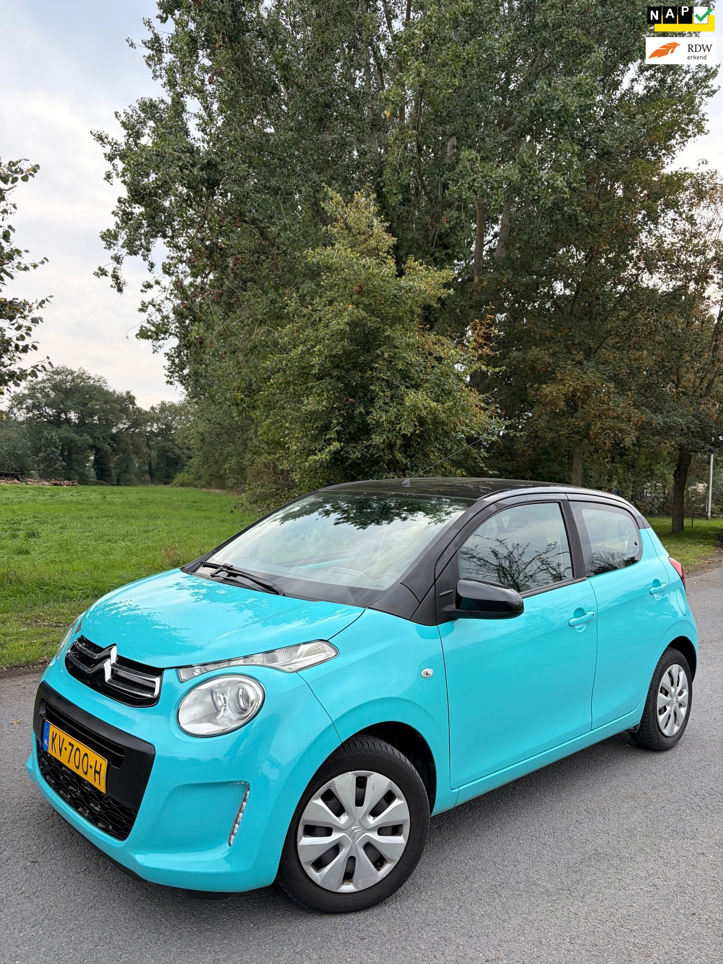 Citroen C1 1.0 e-VTi Feel, NAP|Bluetooth|Led|Unieke kleur! 2016 - voorkant