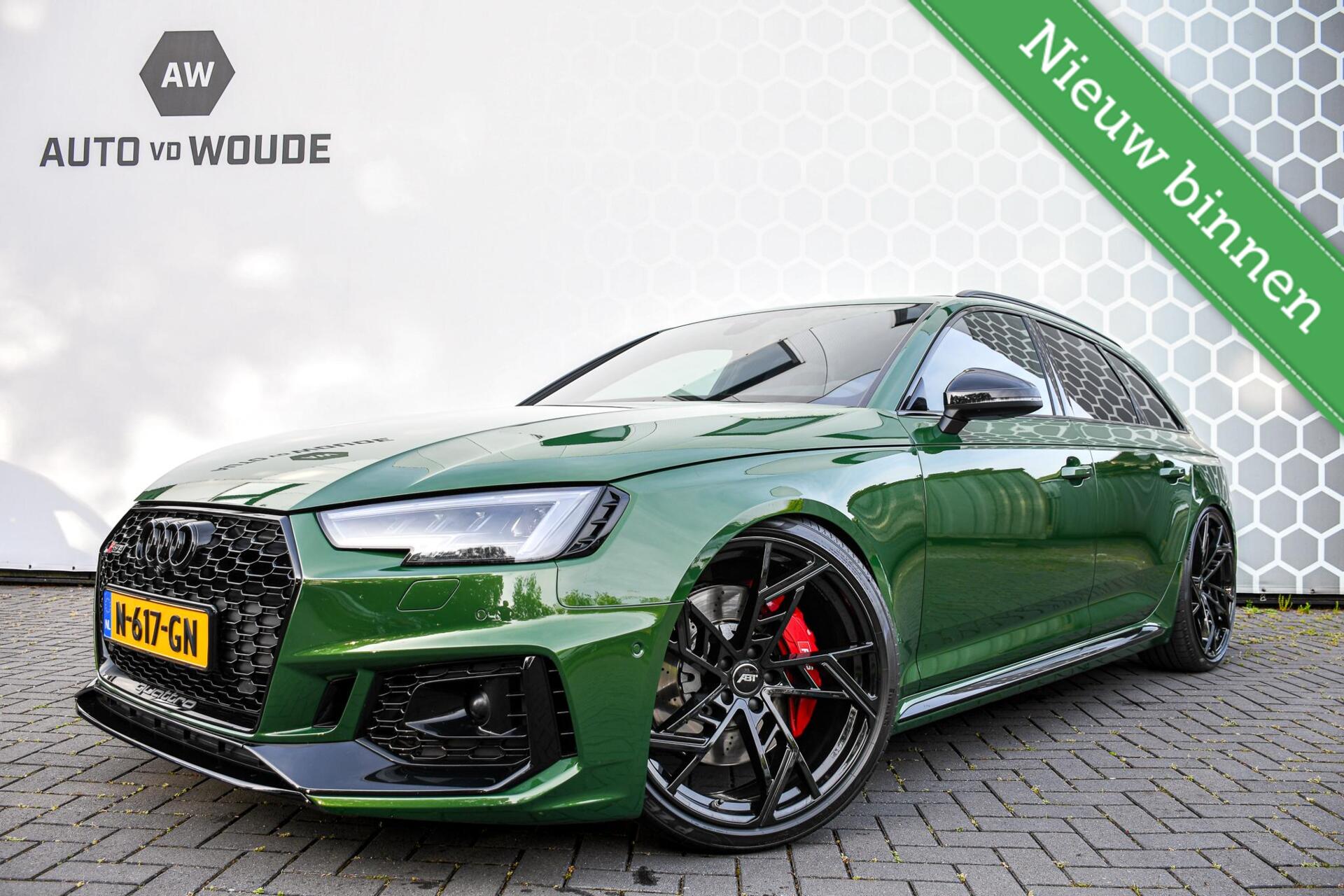 Audi RS 4 Avant 2.9 TFSI RS4 quattro KW V3 schroefset ABT 2018 - voorkant