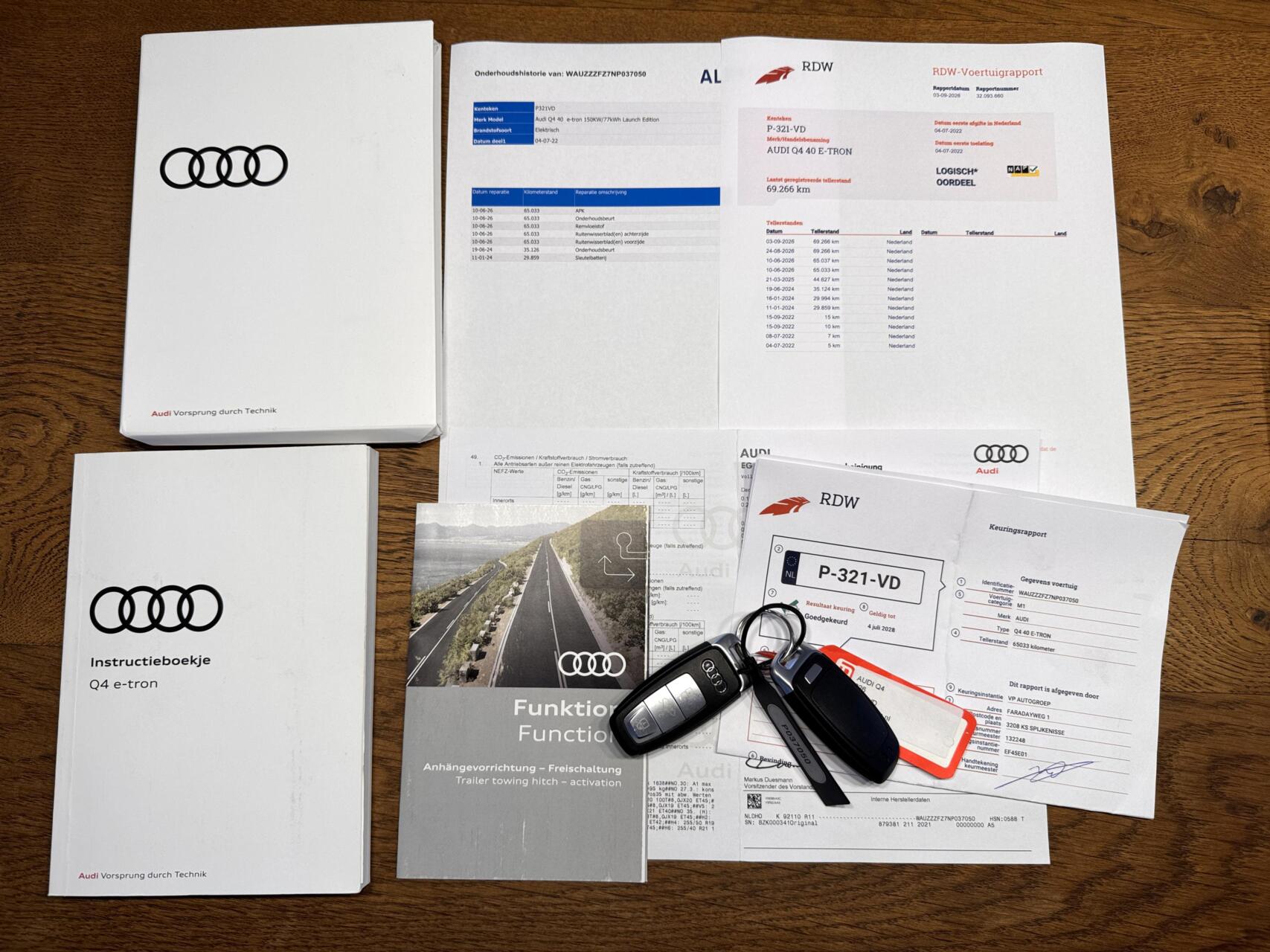 Foto van Audi Q4 40 E-tron