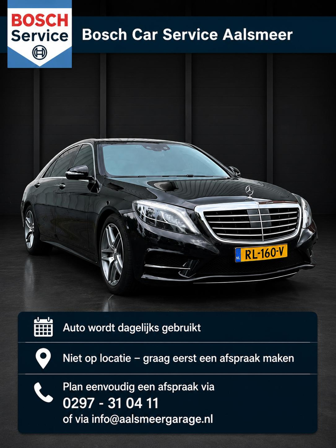 Foto van Mercedes-Benz S 350 D 4Matic