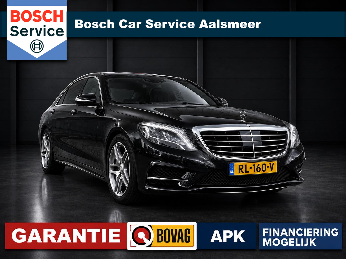 Mercedes-Benz S 350 D 4Matic 350 4M BlueTEC Lang Prestige Plus 2017 - voorkant