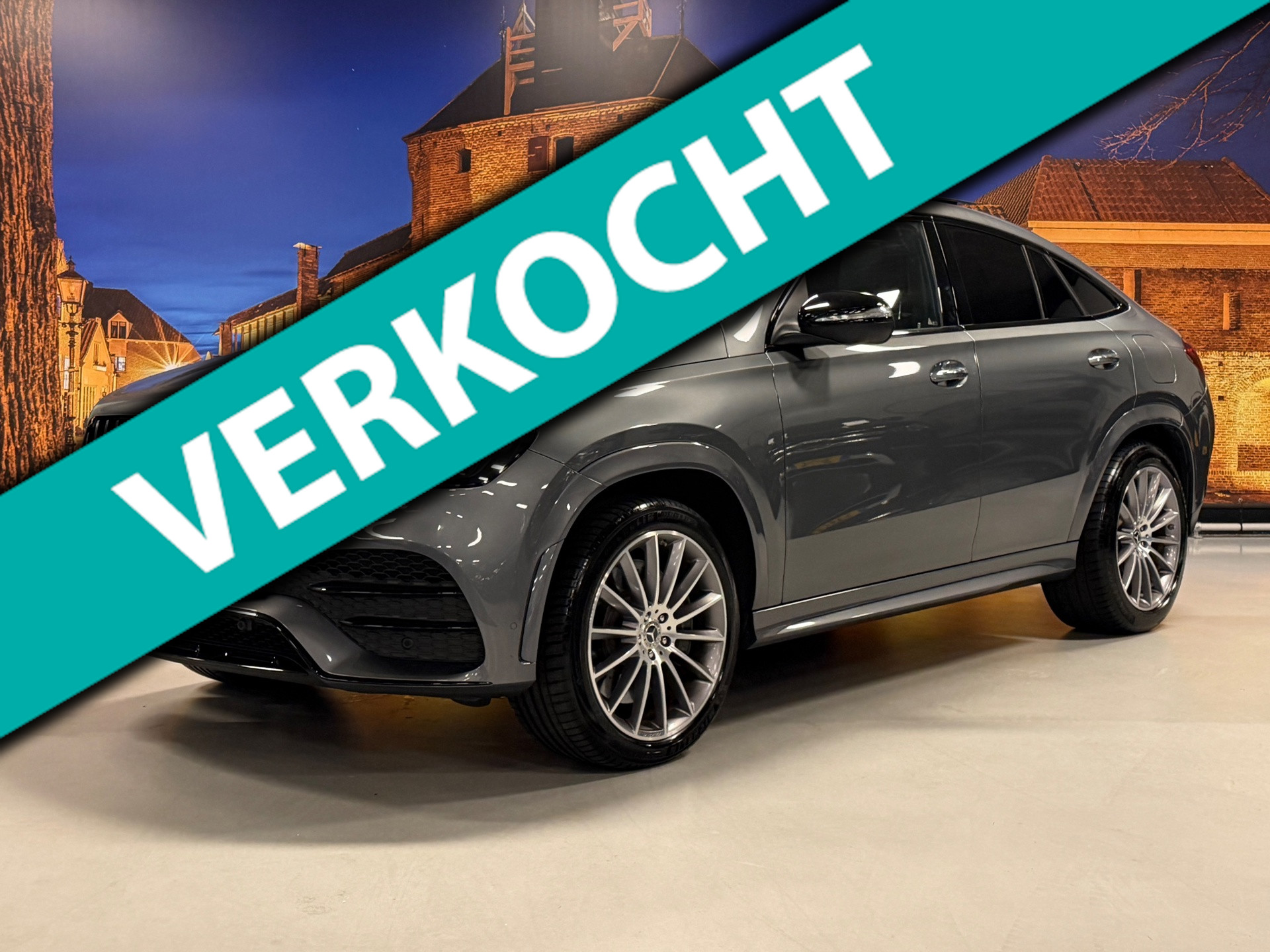 Mercedes-Benz Gle 350 E 4Matic Coupe 350 e 4Matic AMG Premium Panodak Burmester Trekhaak 2022 - voorkant