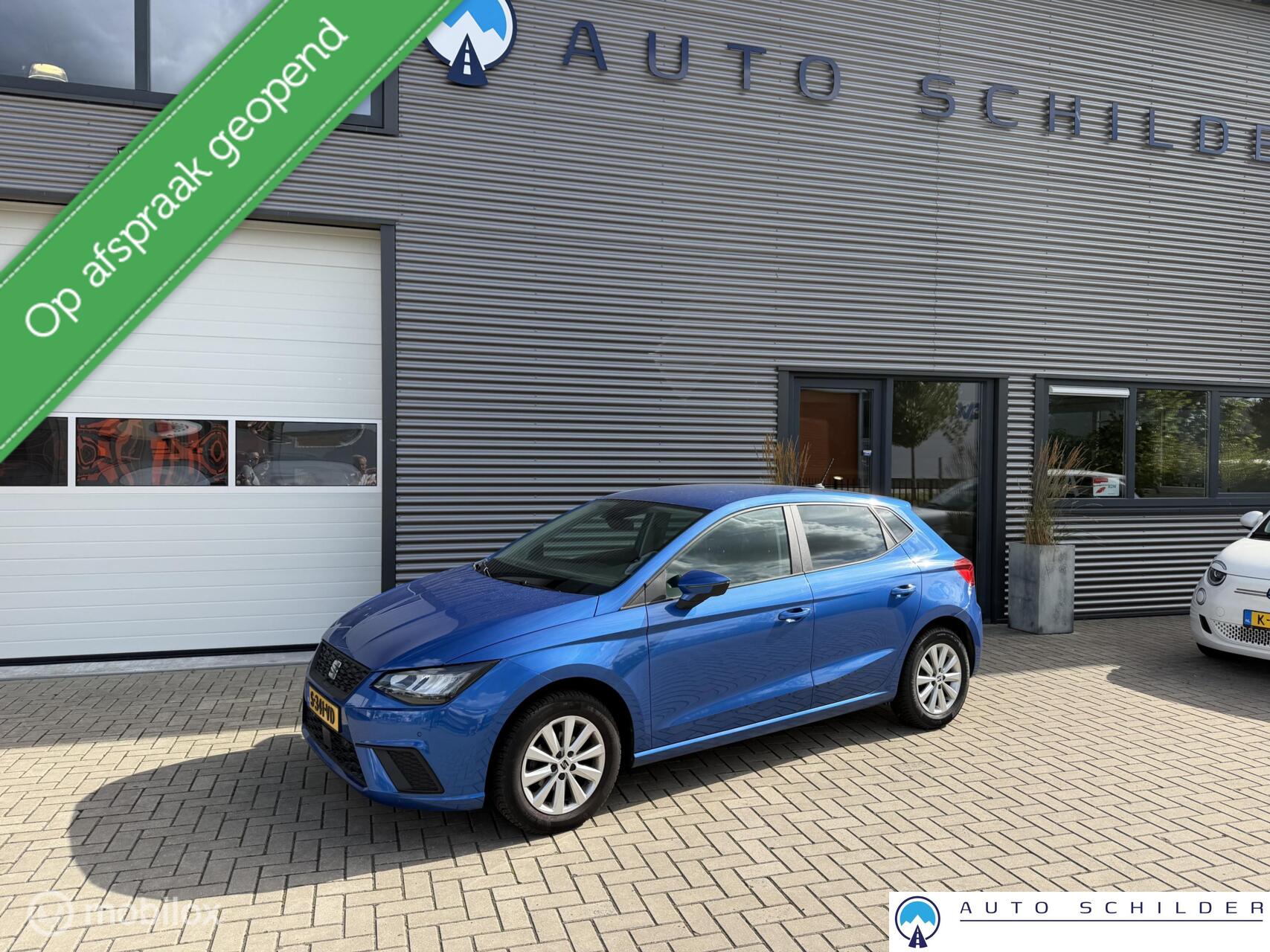 Seat Ibiza 1.0 EcoTSI Style Business Intense, CLima|Navi|Led|Carplay|5-eurs|1e Eig.|NL 2023 - voorkant