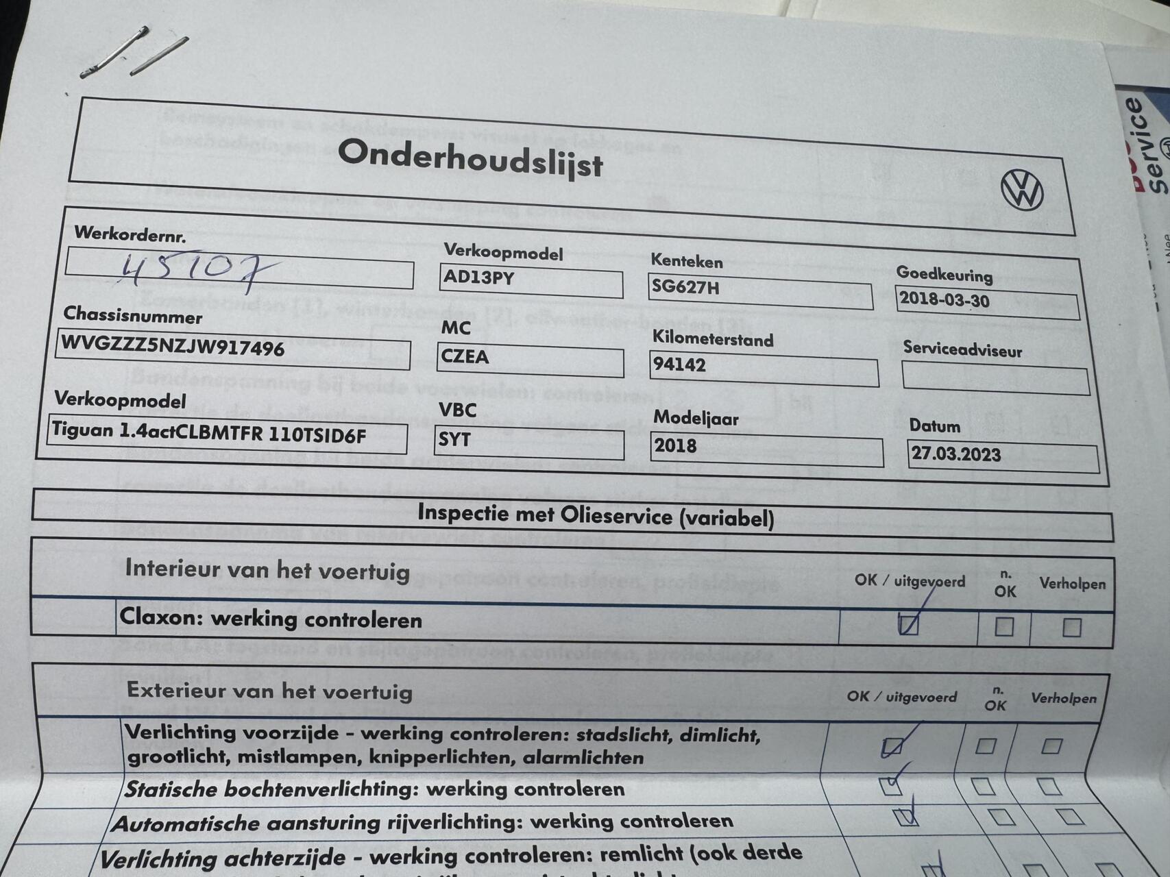 Foto van Volkswagen Tiguan