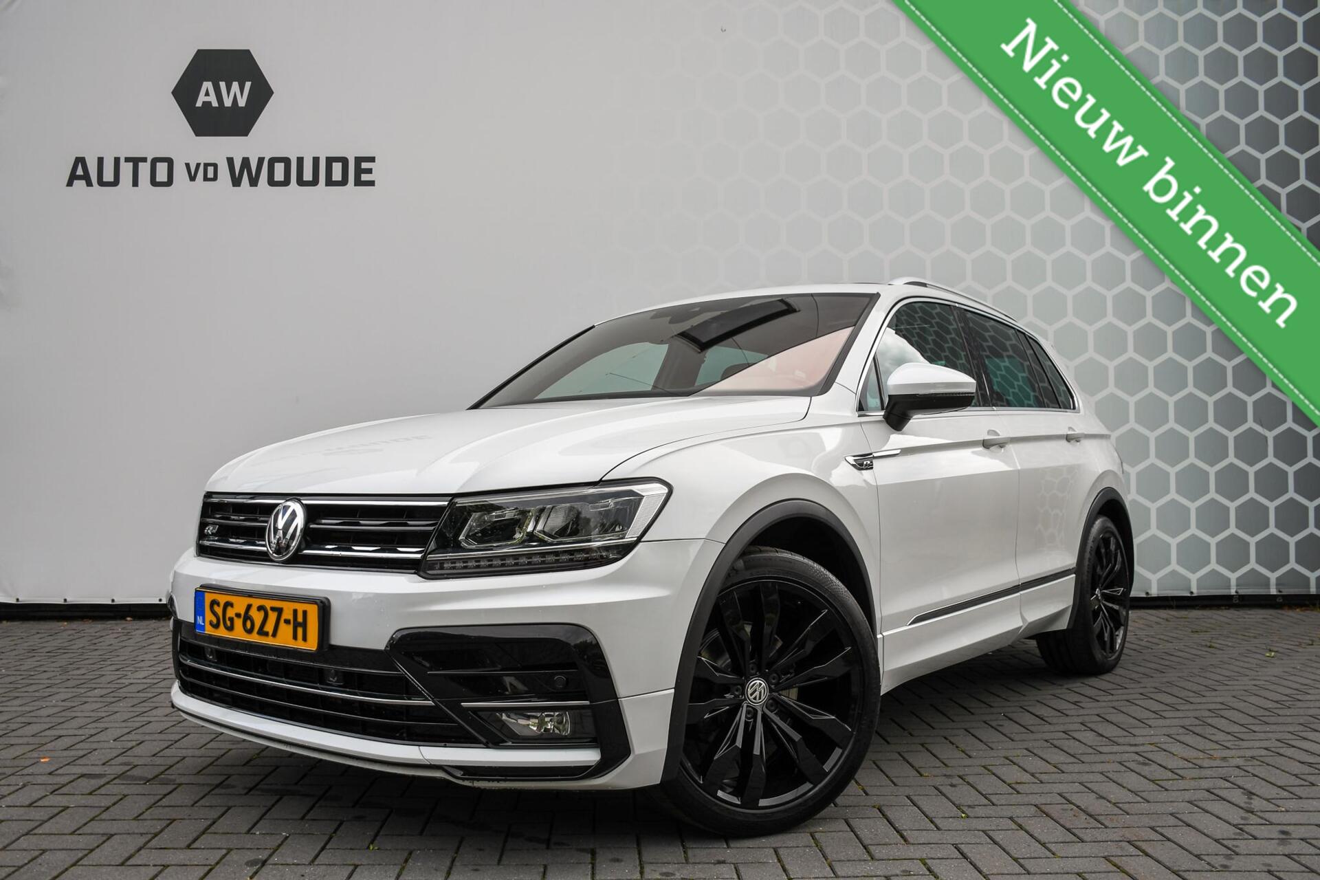 Volkswagen Tiguan 1.4 TSI Highline R-line PANO NAP Trekhaak 2018 - voorkant