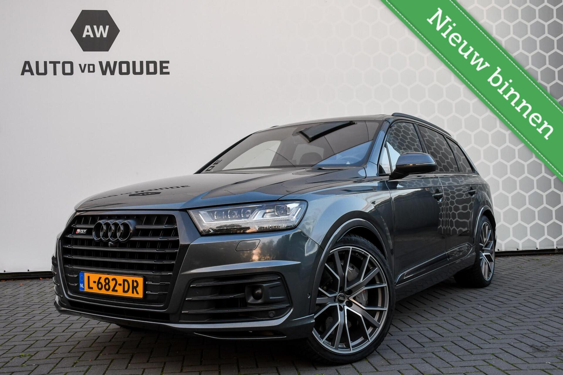 Audi Sq7 4.0 V8 TDI quattro Pro Line + 7p Ceramic 435PK PANO 2017 - voorkant