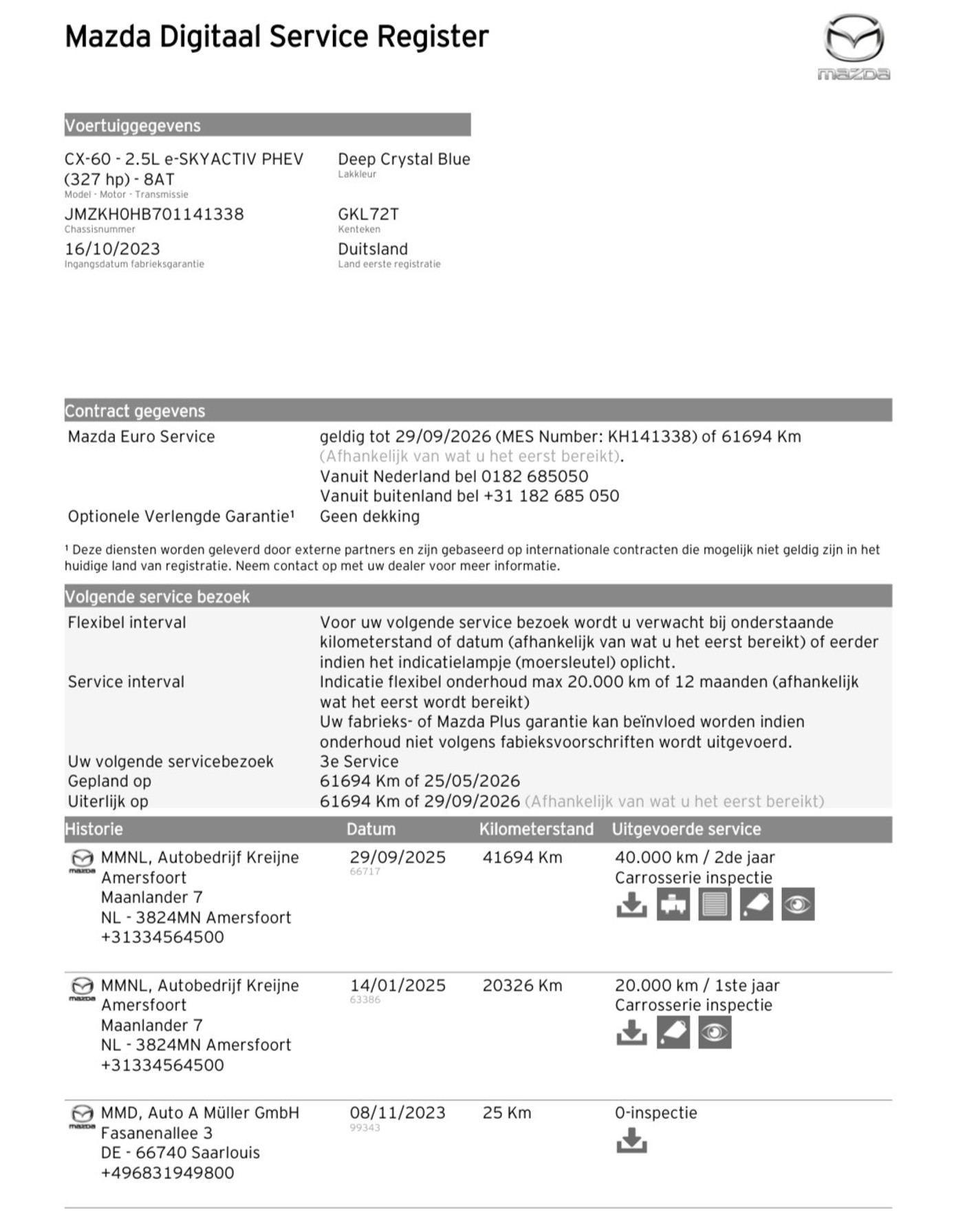 Foto van Mazda Mazda Cx-60