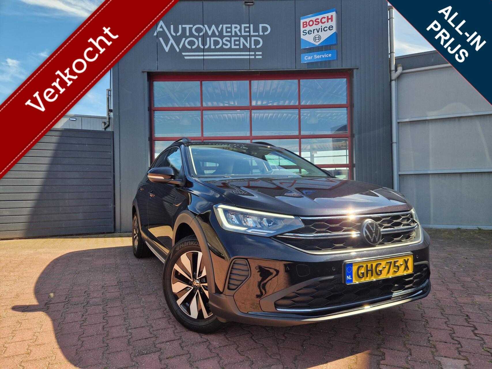Volkswagen Taigo 1.0 TSI Life Business 12MND BOVAG GAR|NAVI|ACC|PDC V+A|PRIV GLASS|STOELVERW 2023 - voorkant