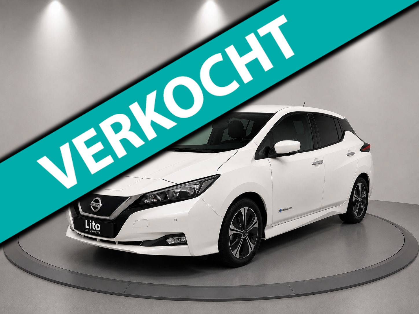 Nissan Nissan Leaf 40kwh N-Connecta 40 kWh|NL AUTO|NAP|ELECTRIC| 2020 - voorkant