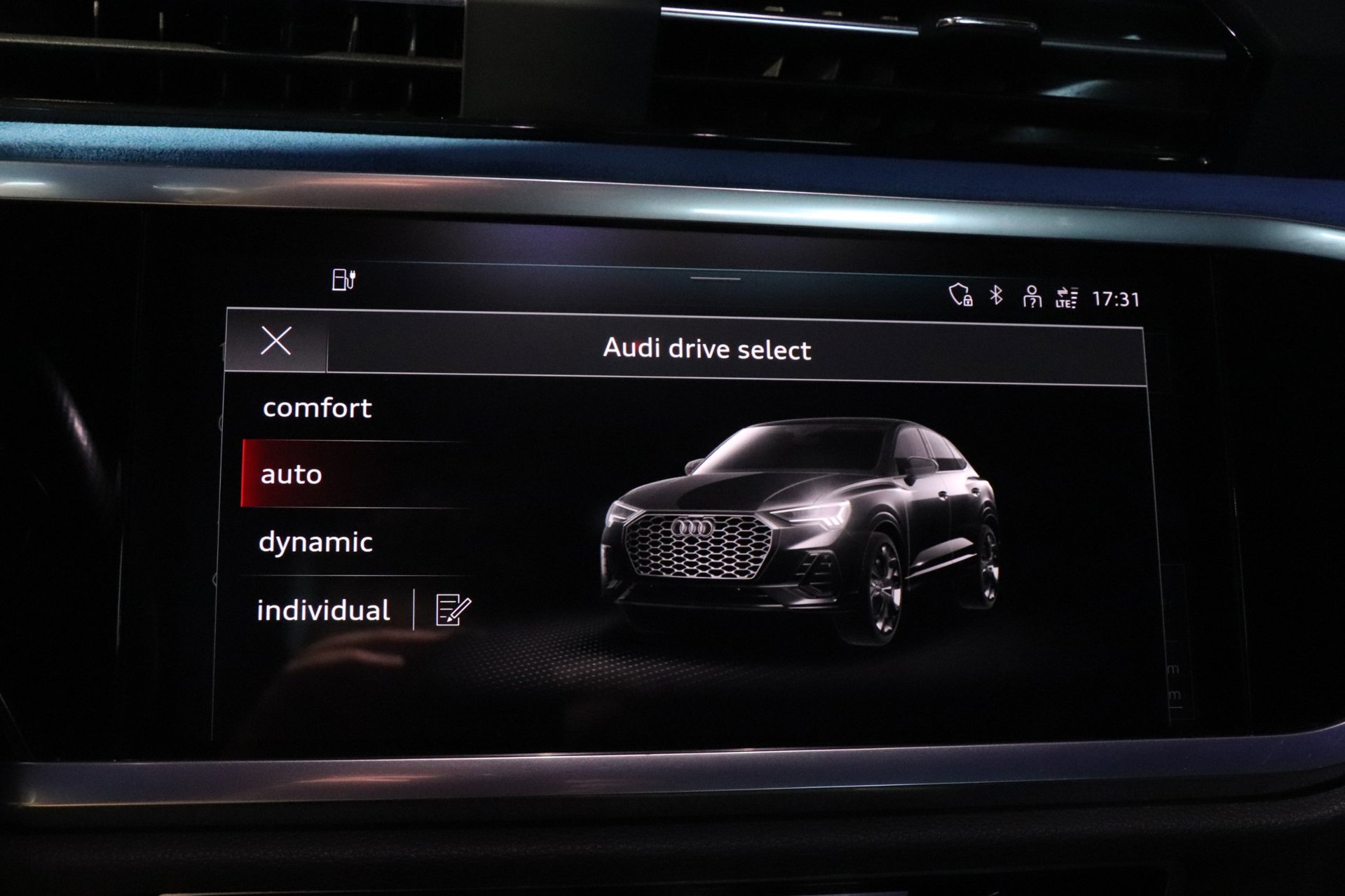 Foto van Audi Q3 Sportback E-tron