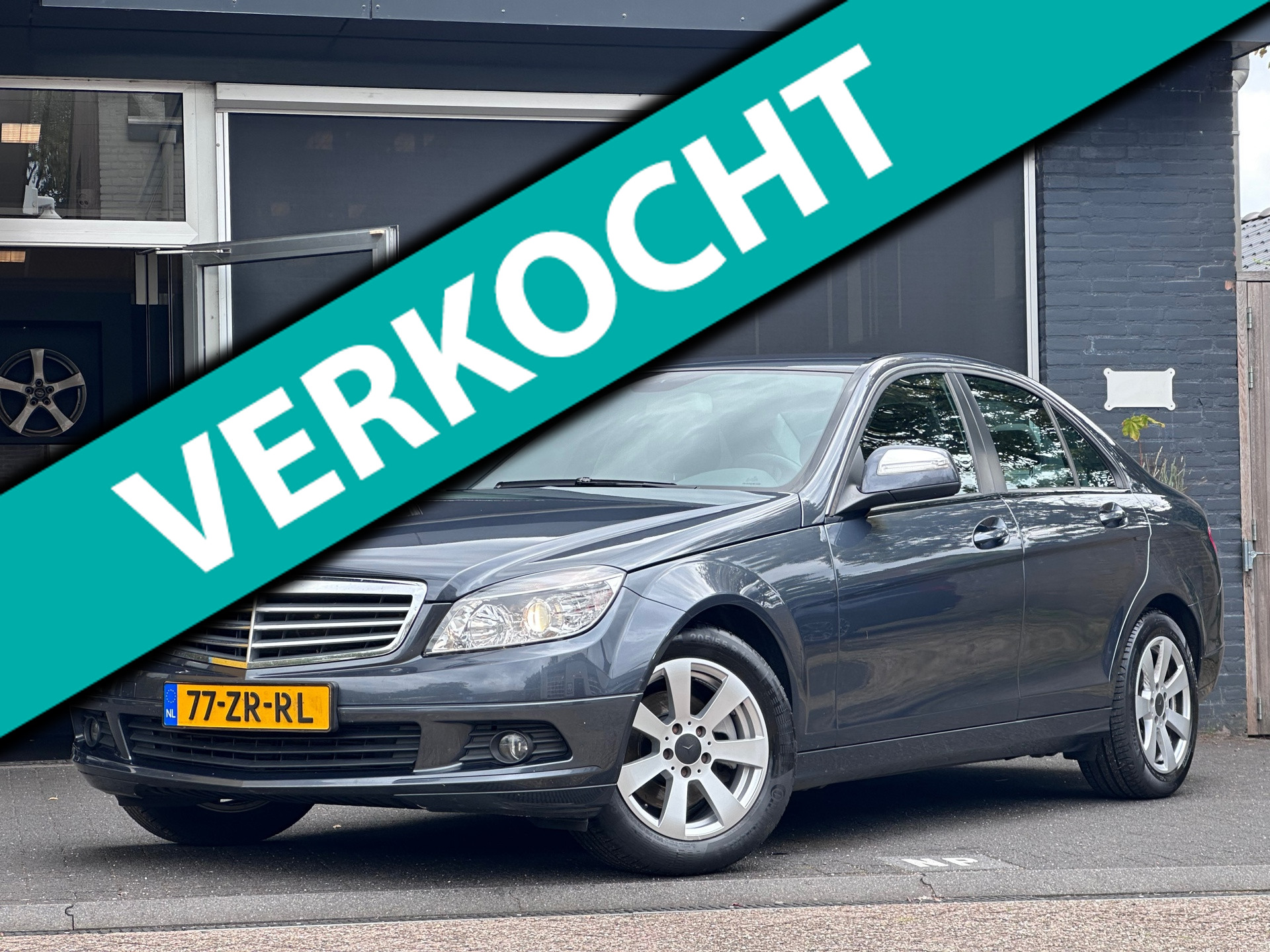 Mercedes-Benz C 200 Kompressor 200 K ORG NL / CLIMA / CRUISE / NAP 2008 - voorkant