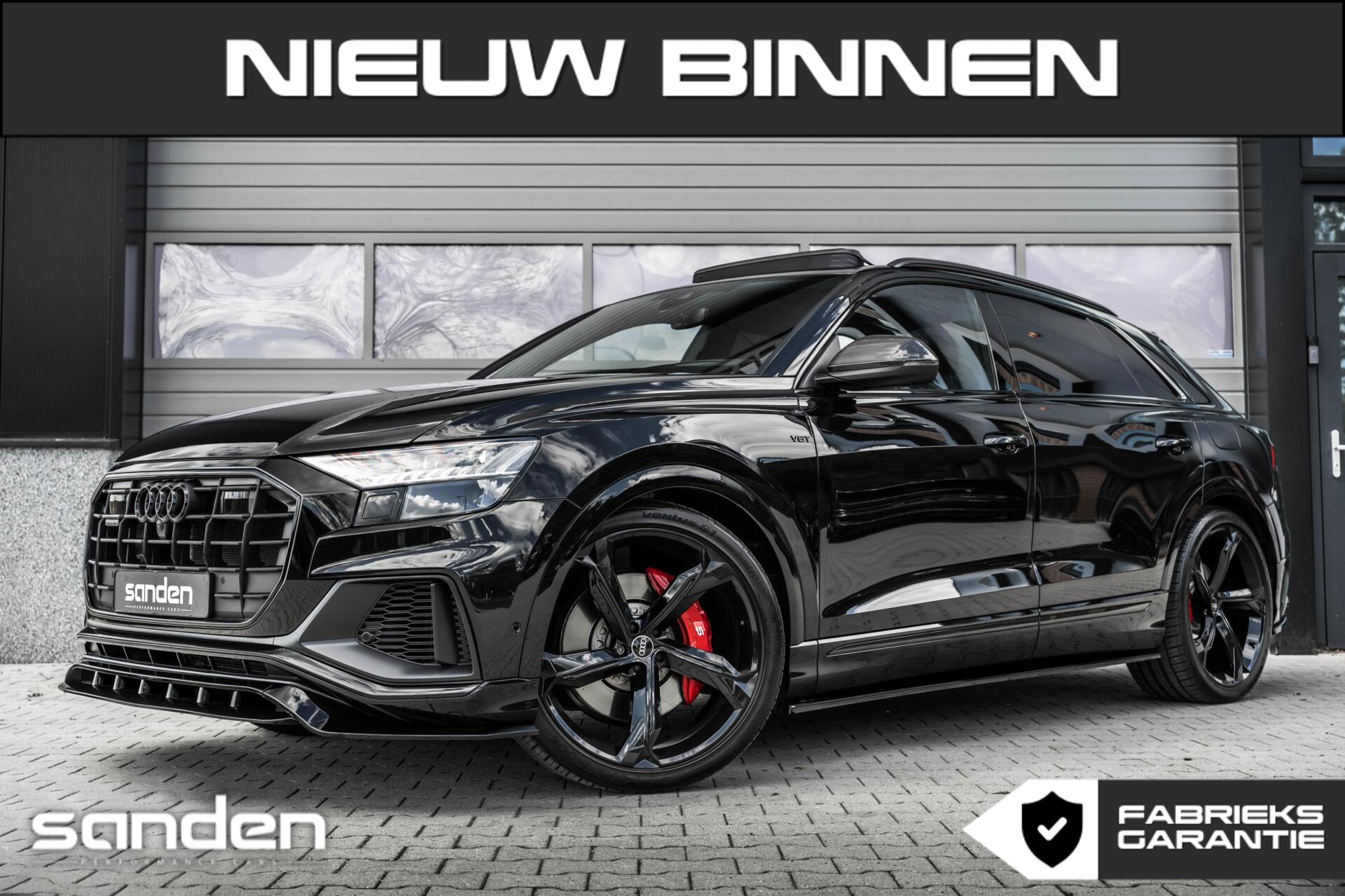 Audi Q8 60 TFSI E 60TFSIe quattro Competition Plus|Carbon|Pano|23"|B&O 2023 - voorkant