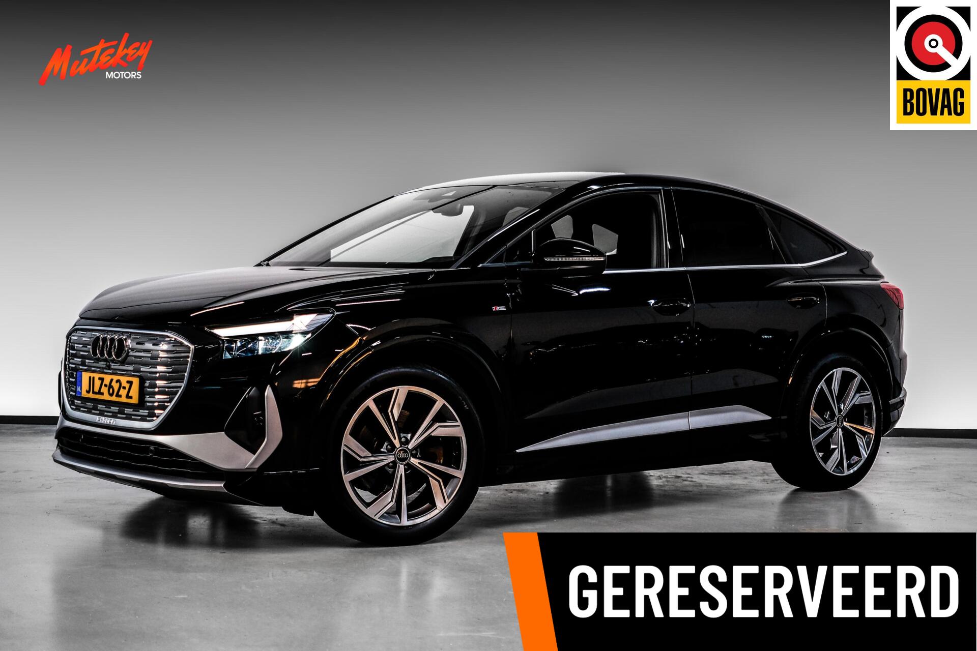 Audi Q4 Sportback 50 E-tron 50 quattro S-Edition | SONOS|Carplay 2022 - voorkant