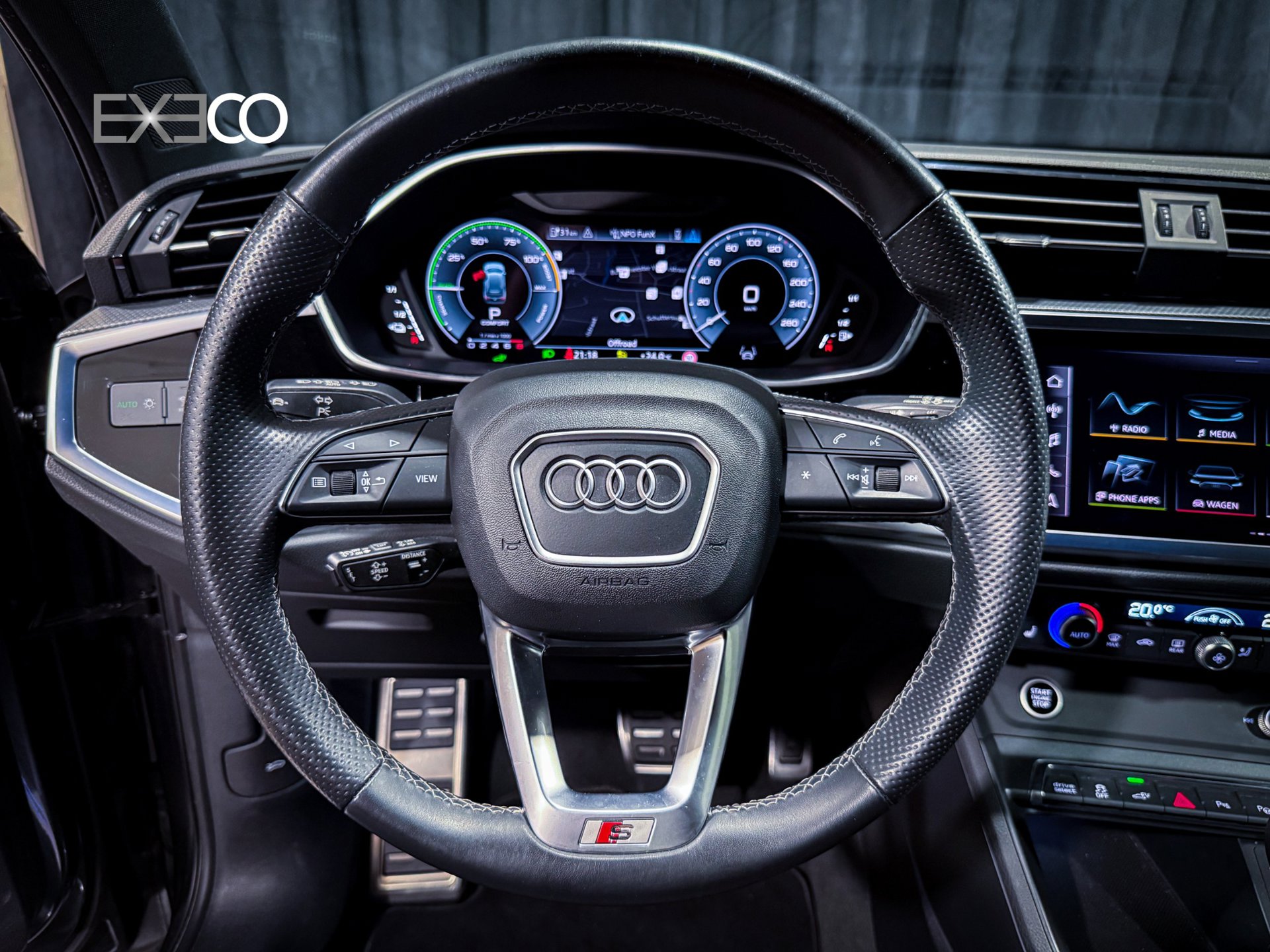 Foto van Audi Q3 E-tron