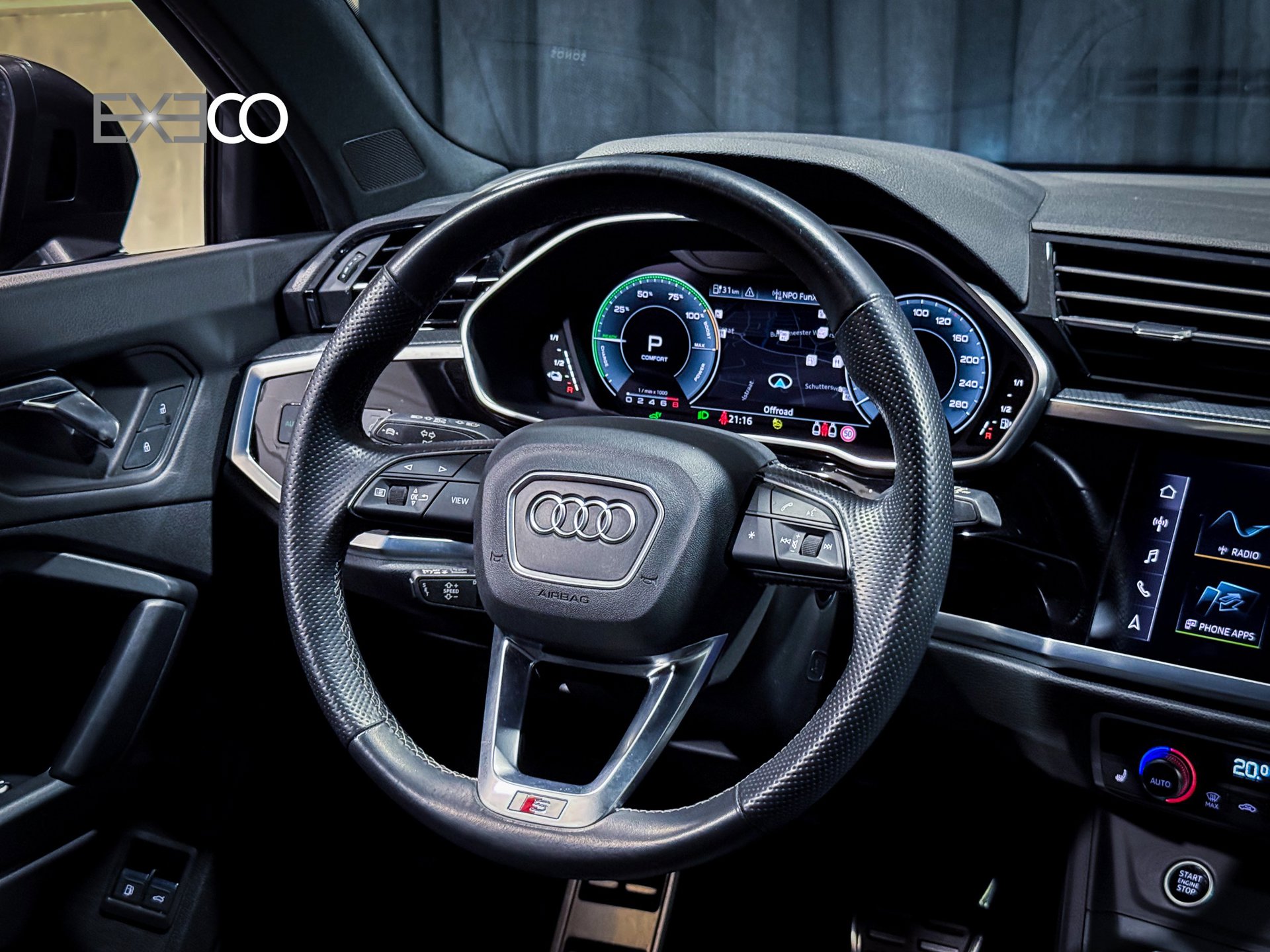 Foto van Audi Q3 E-tron