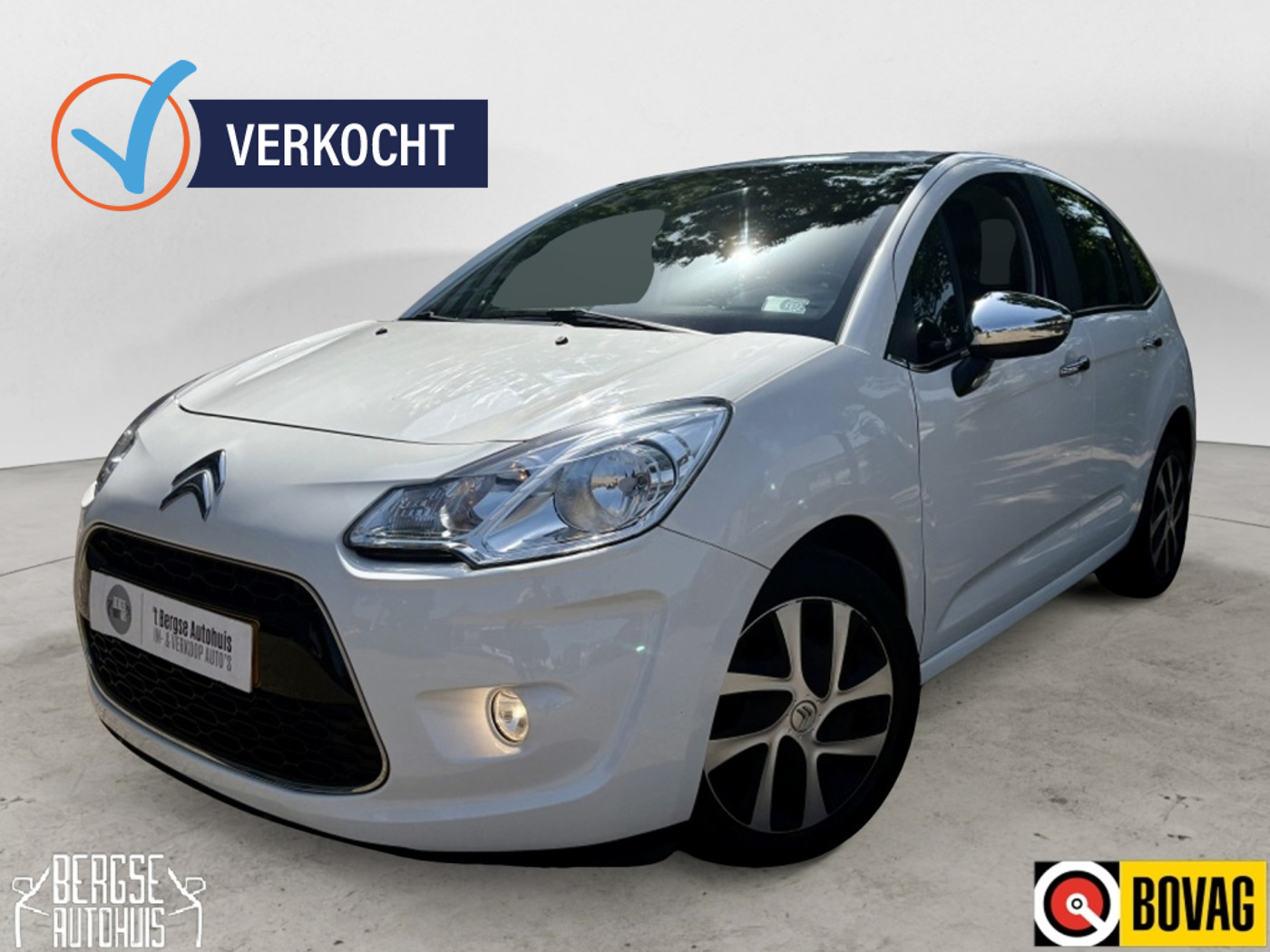 Citroen C3 1.6 eHDi Tendance Cruise Ecc Nap Pdc BT 2012 - voorkant