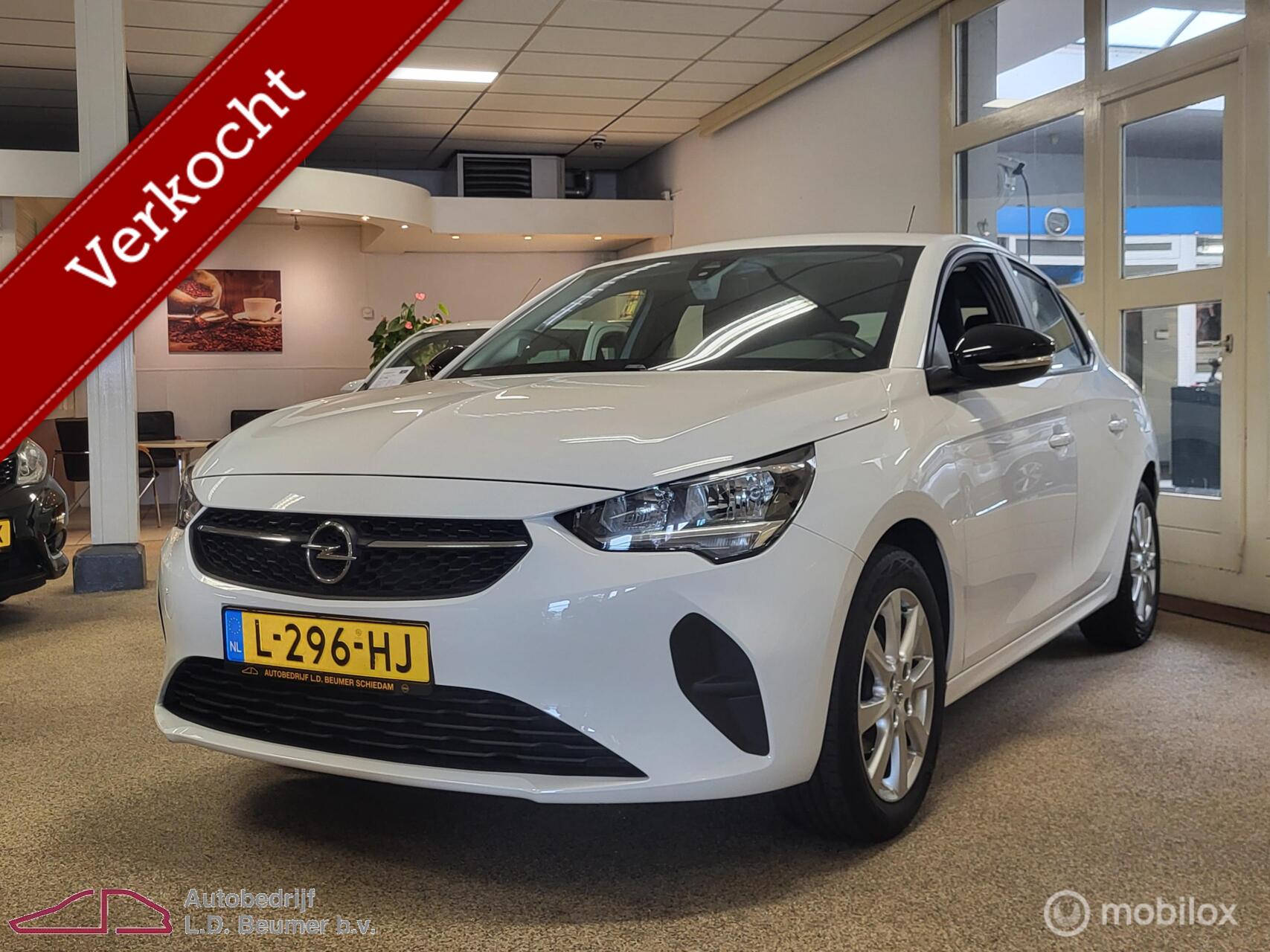 Opel Corsa 1.2 Edition *NL, ANDROID NAVI, TRKHK, RIJKLAARPRIJS!* 2021 - voorkant