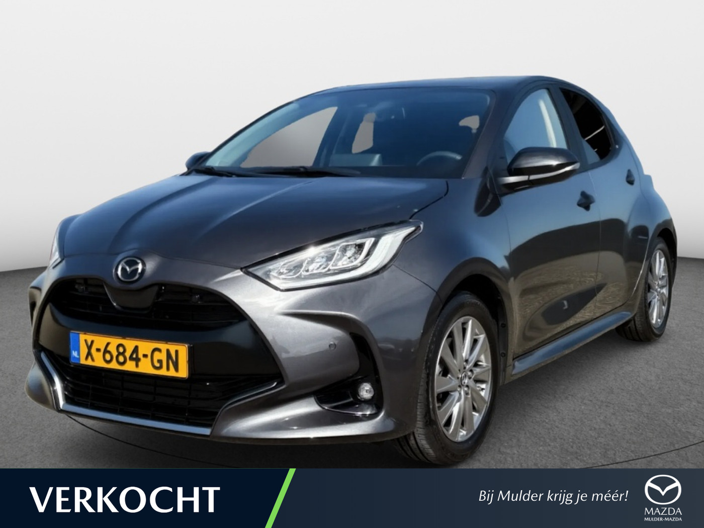 Mazda Mazda2 Hybrid 1.5 Hybrid Select | Led koplampen | Parkeersensoren + Camera 2023 - voorkant