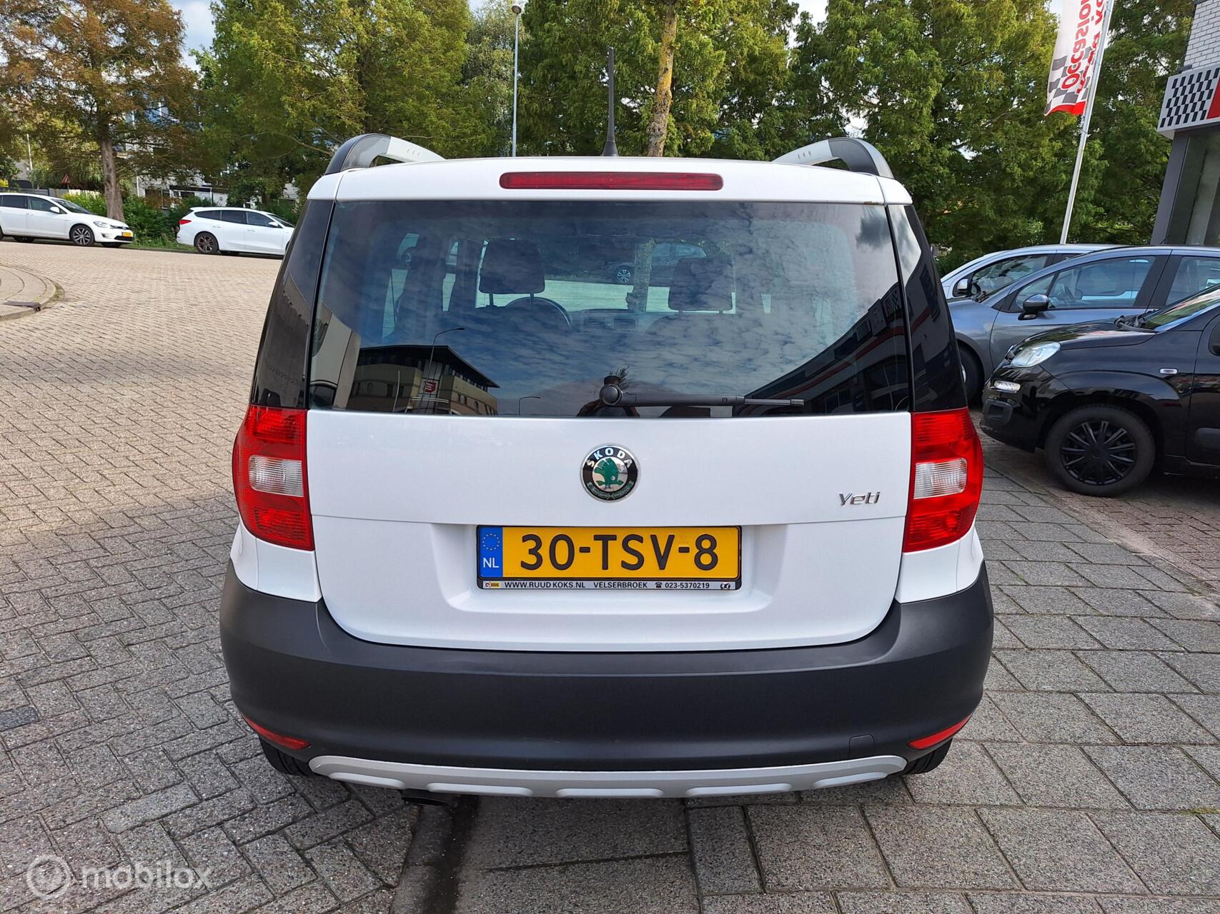 Foto van Skoda Yeti