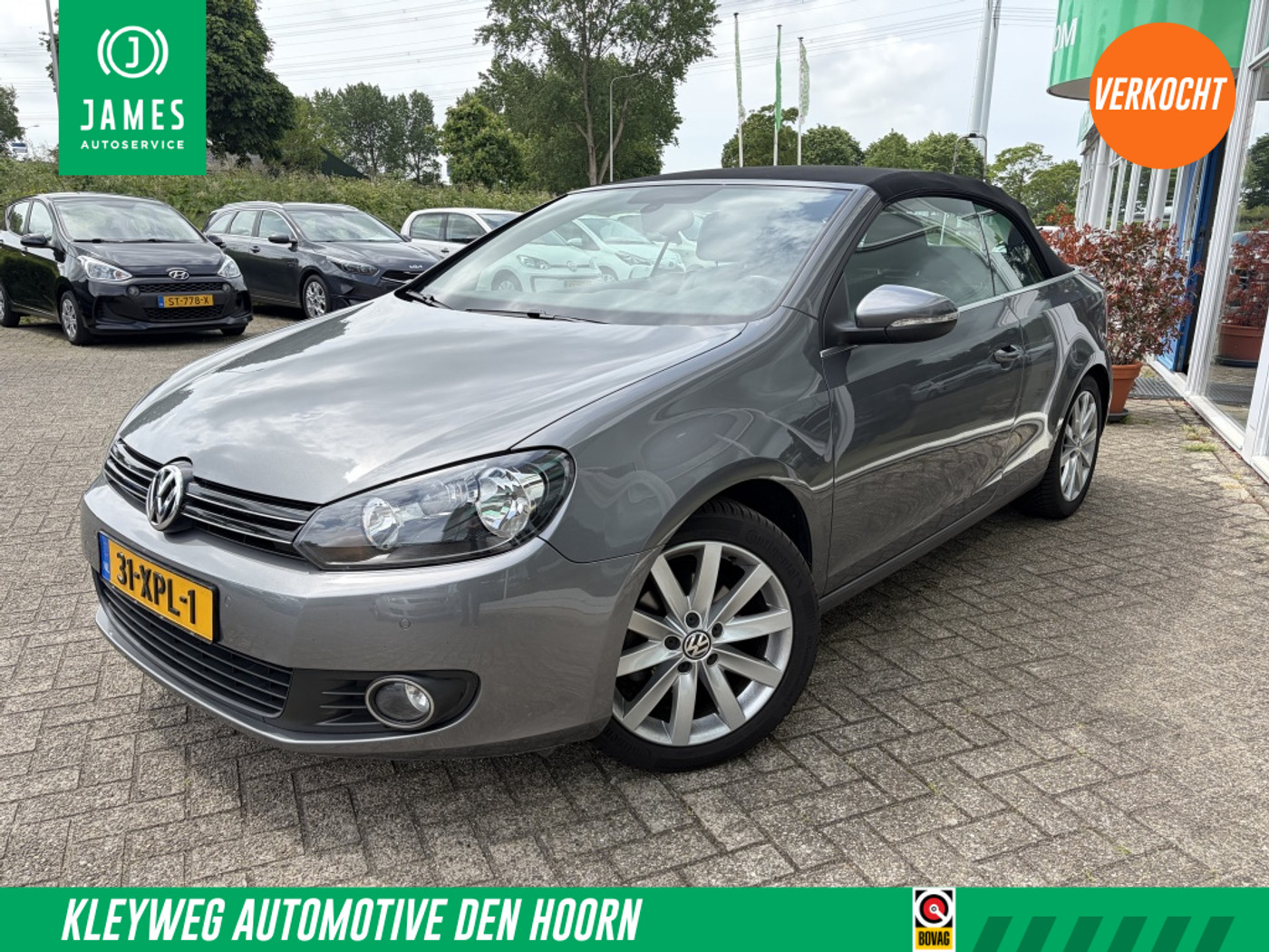 Volkswagen Golf Cabriolet 1.4 TSI 2012 - voorkant