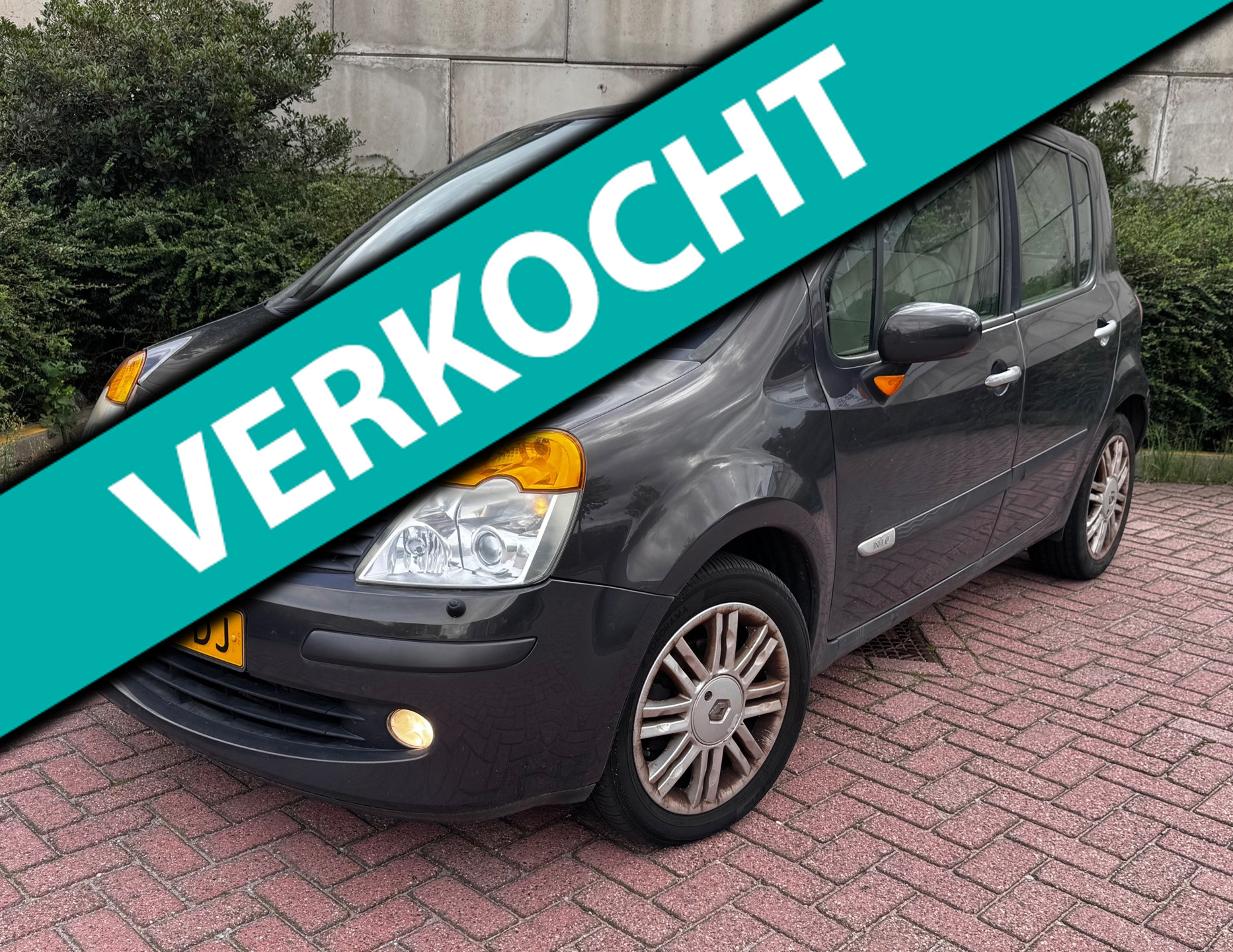 Renault Modus 1.6-16V Initiale/ Inruilauto ontvangen/ Rijdt Goed/ 2005 - voorkant