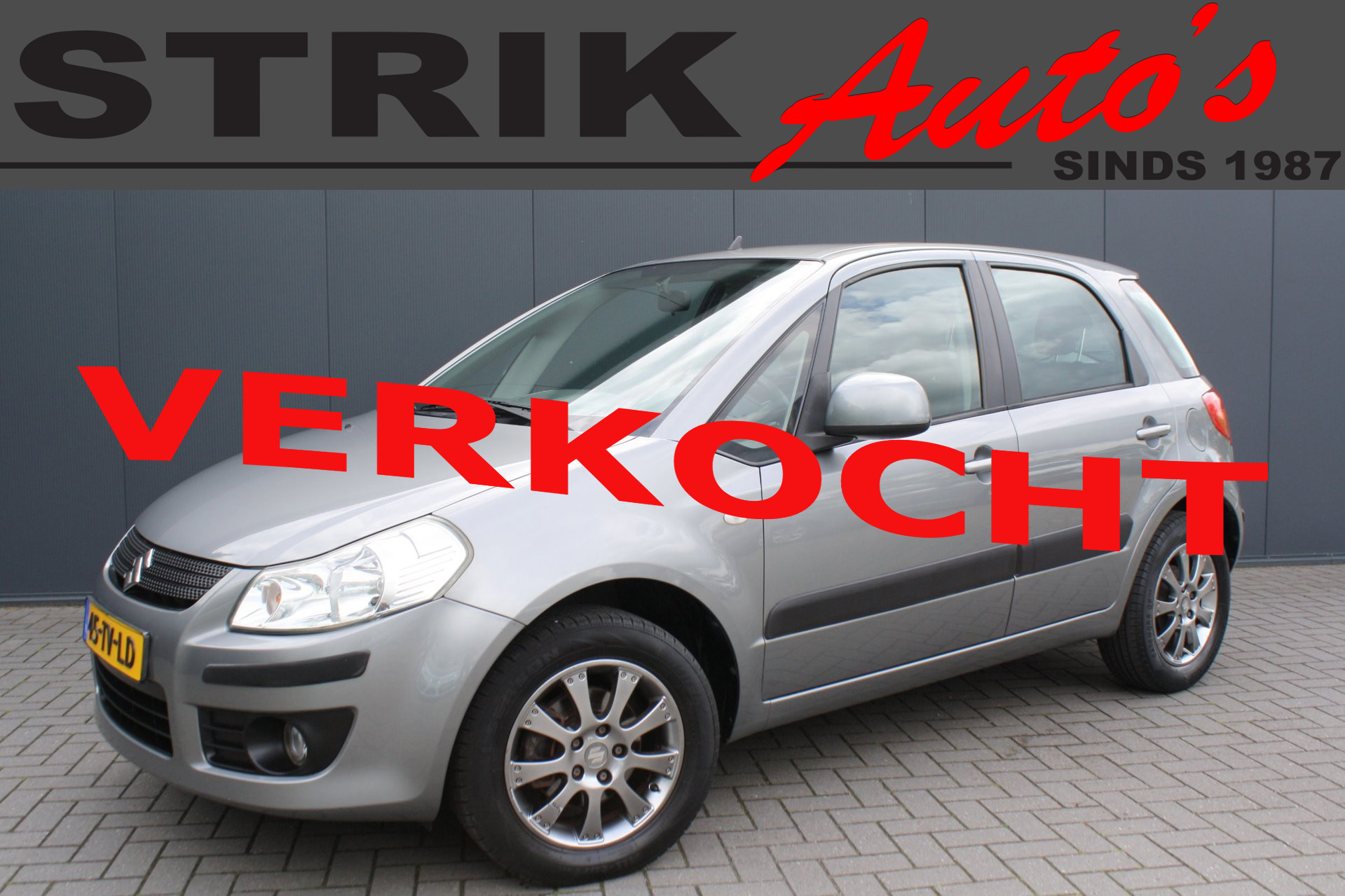 Suzuki Sx4 1.6 Exclusive AUTOMAAT - CRUISE CONTROL - AIRCO - TREKHAAK - PDC 2007 - voorkant
