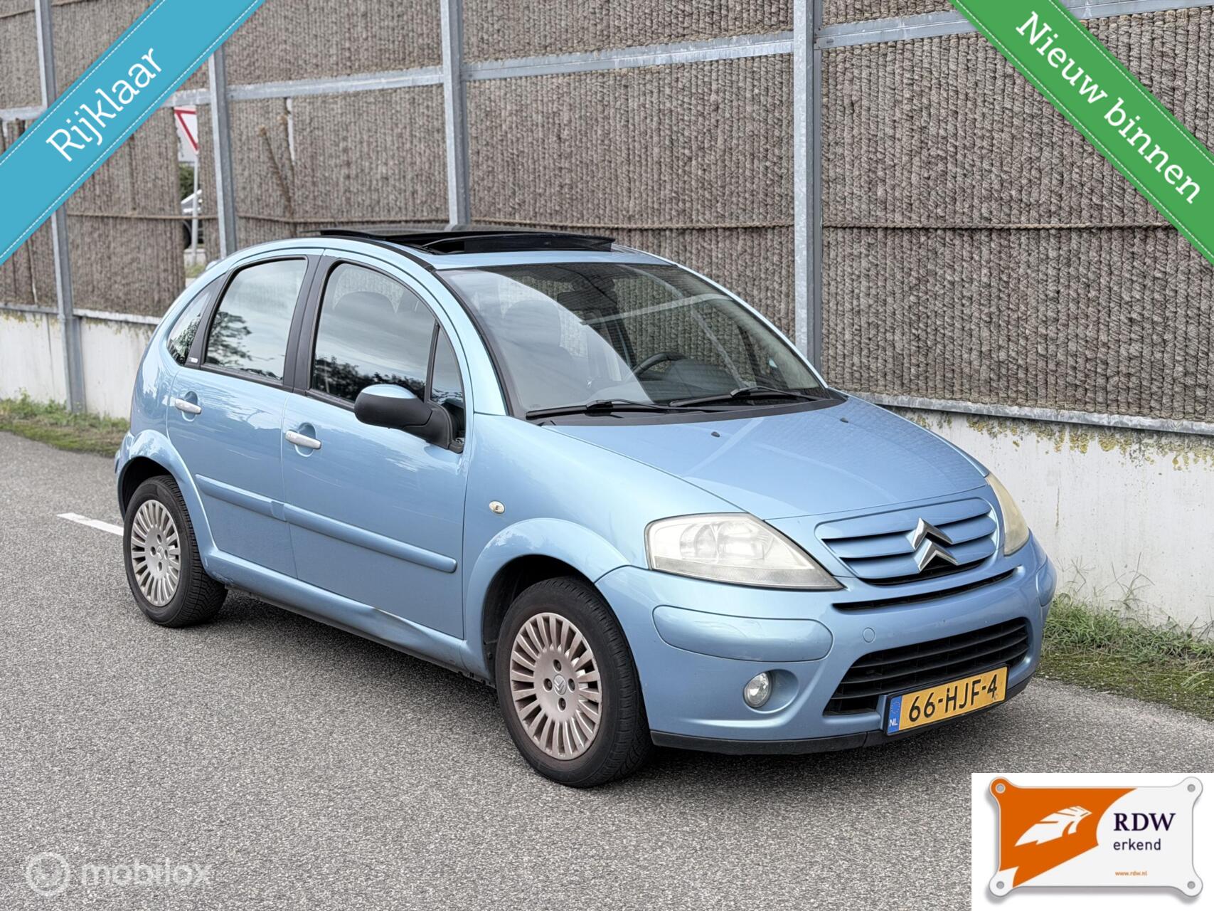 Citroen C3 1.6i-16V Exclusive PANO/AIRCO/CRUISE CONTROLE 2005 - voorkant