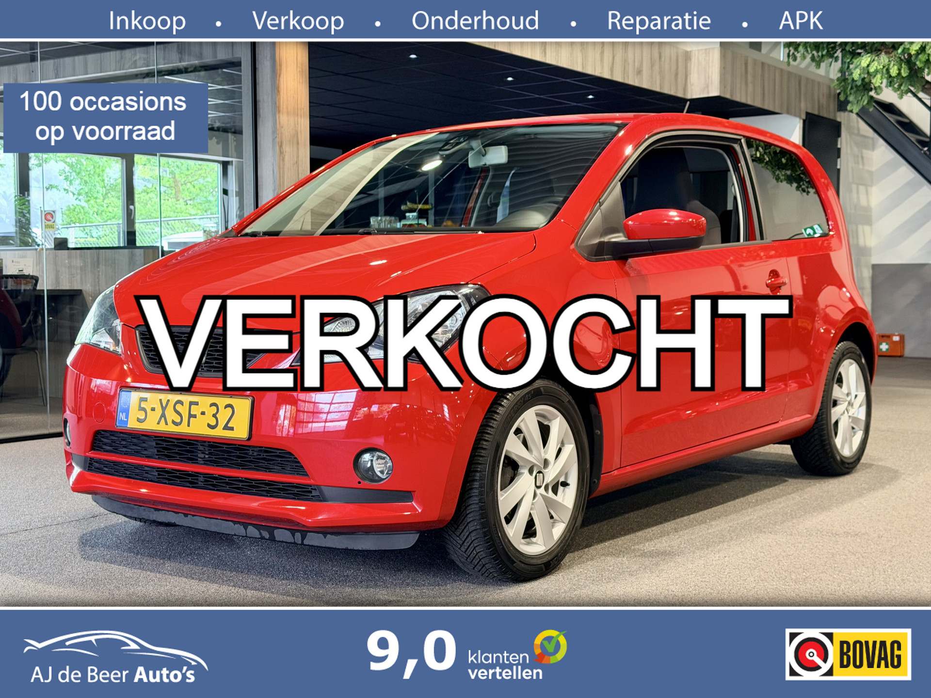 Seat Mii 1.0 Sport Dynamic 2014 - voorkant