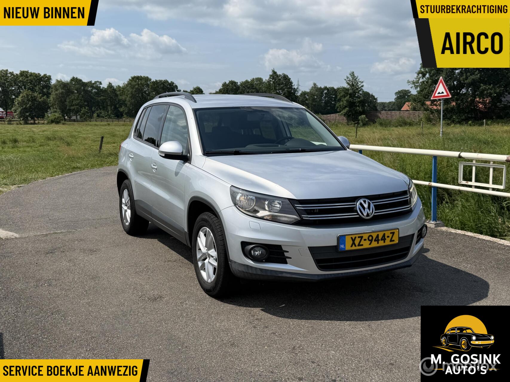 Volkswagen Tiguan 1.4 TSI Trekhaak Airco Apk nieuw 2011 - voorkant