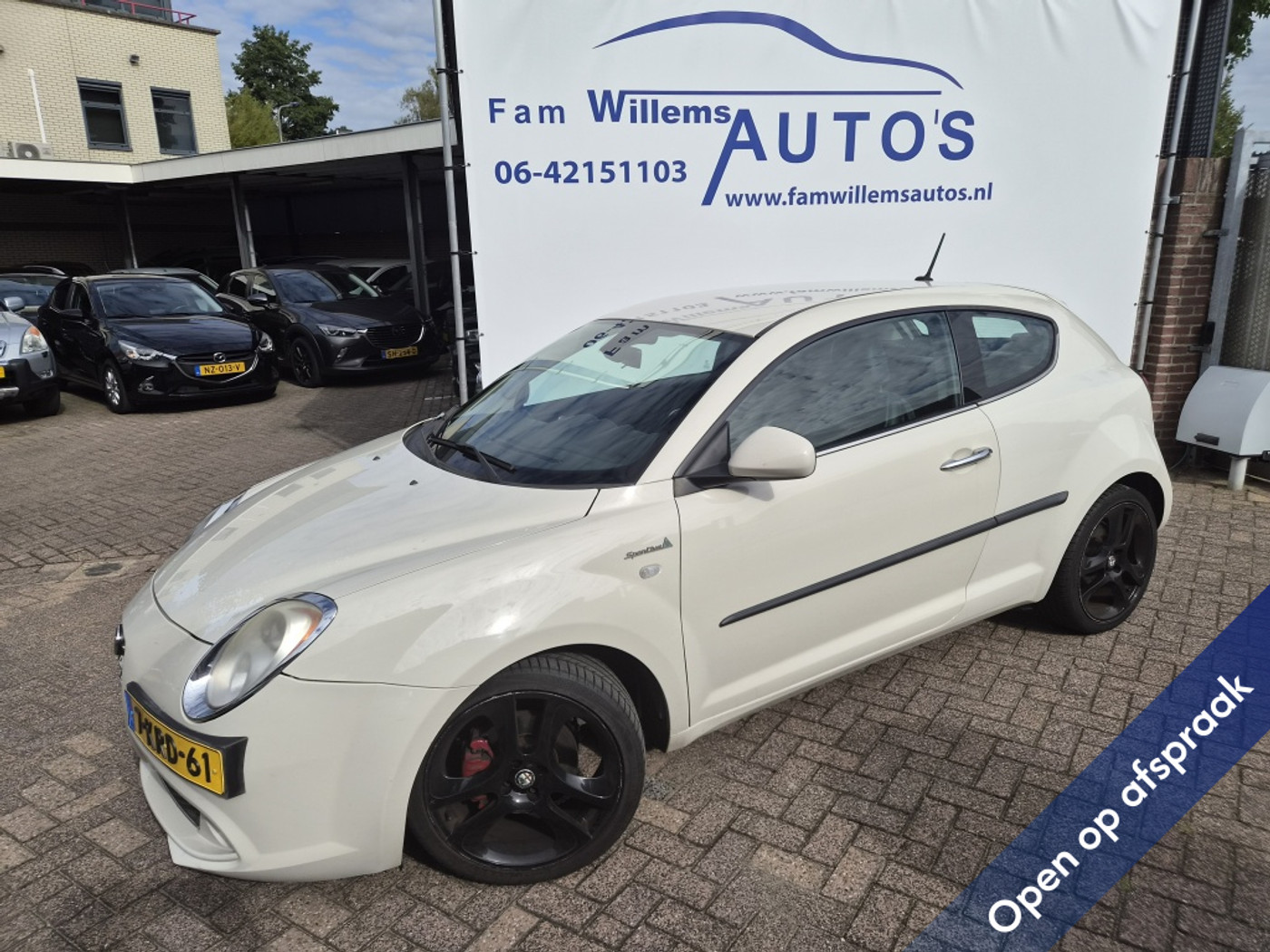 Alfa Romeo Alfa Mito 1.3 JTDm ECO Dist. LEER Navi Clima 2013 - voorkant