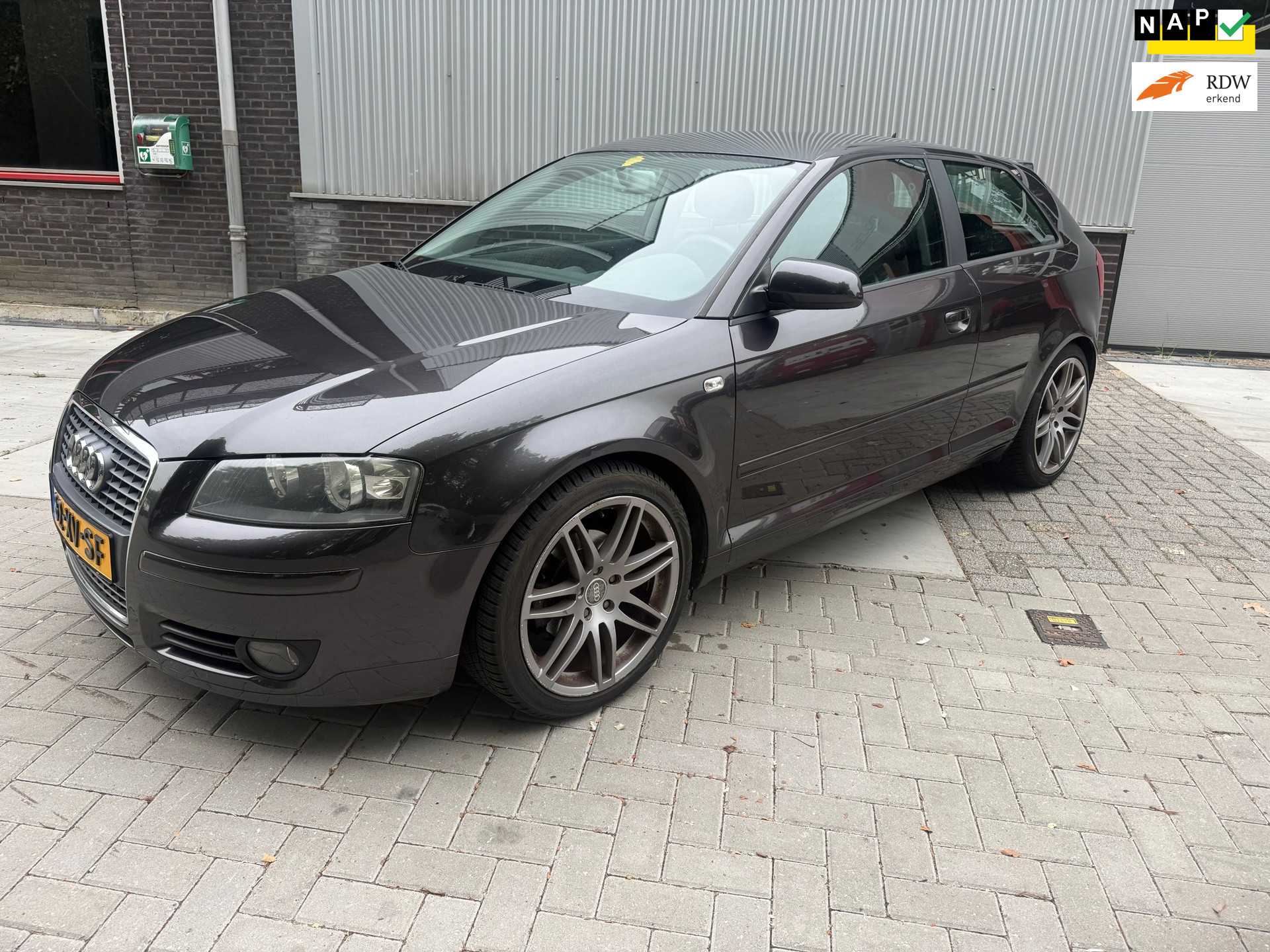 Audi Audi A3 1.6 Attraction Pro Line Business NAVI 2007 - voorkant