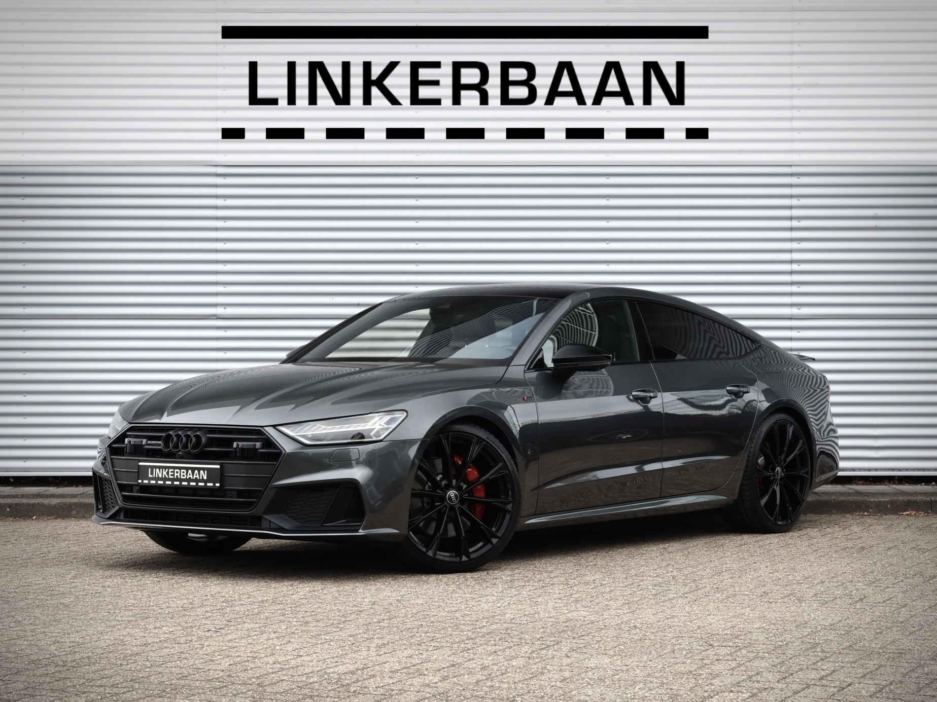 Audi A7 55 TFSI E Sportback 55 TFSI e Quattro Competition S line Edition 367pk | S 2019 - voorkant