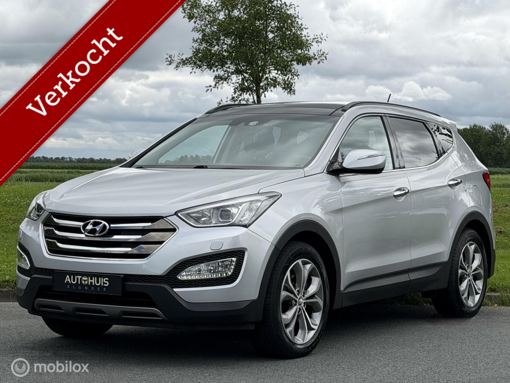 Hyundai Santa Fe 2.2 CRDi i-Catcher *meest luxe uitvoering* 2013 - voorkant