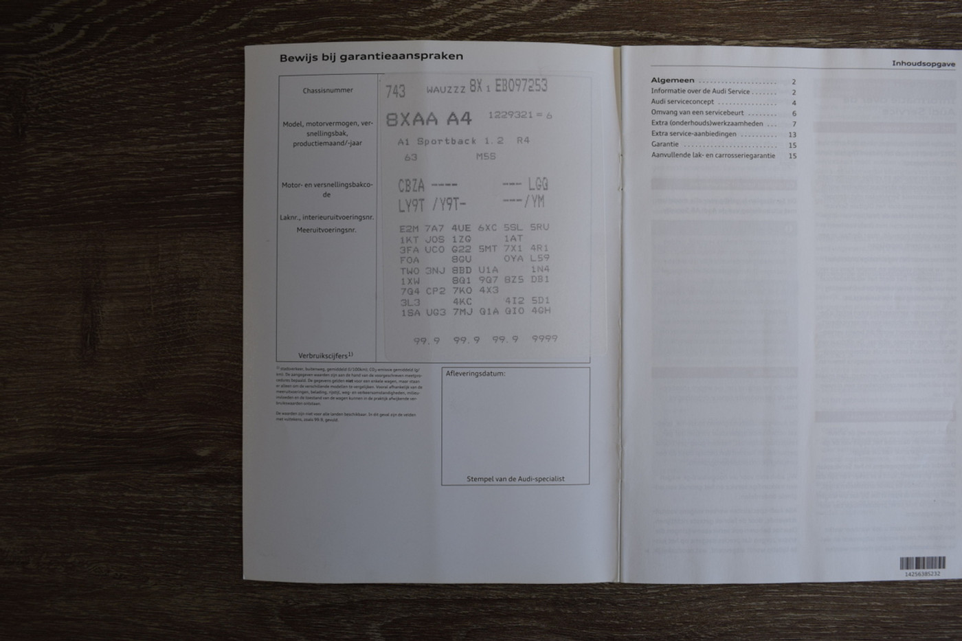 Foto van Audi A1 Sportback