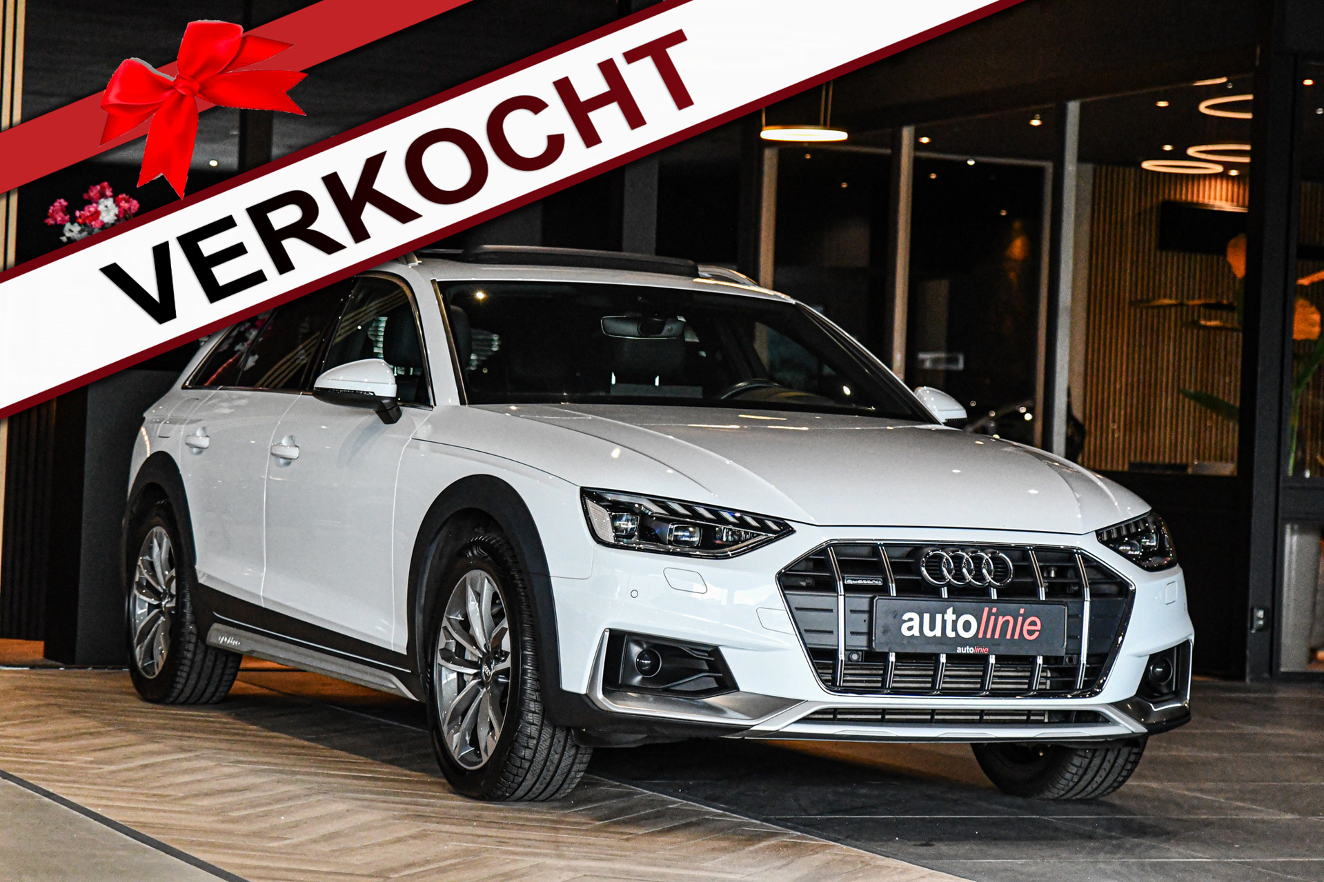 Audi A4 Allroad Quattro 45 TFSI, Trekhaak, Pano, Matrix, B&O, Memory, Keyless, Leder, Dodeh, Ambiente! 2020 - voorkant
