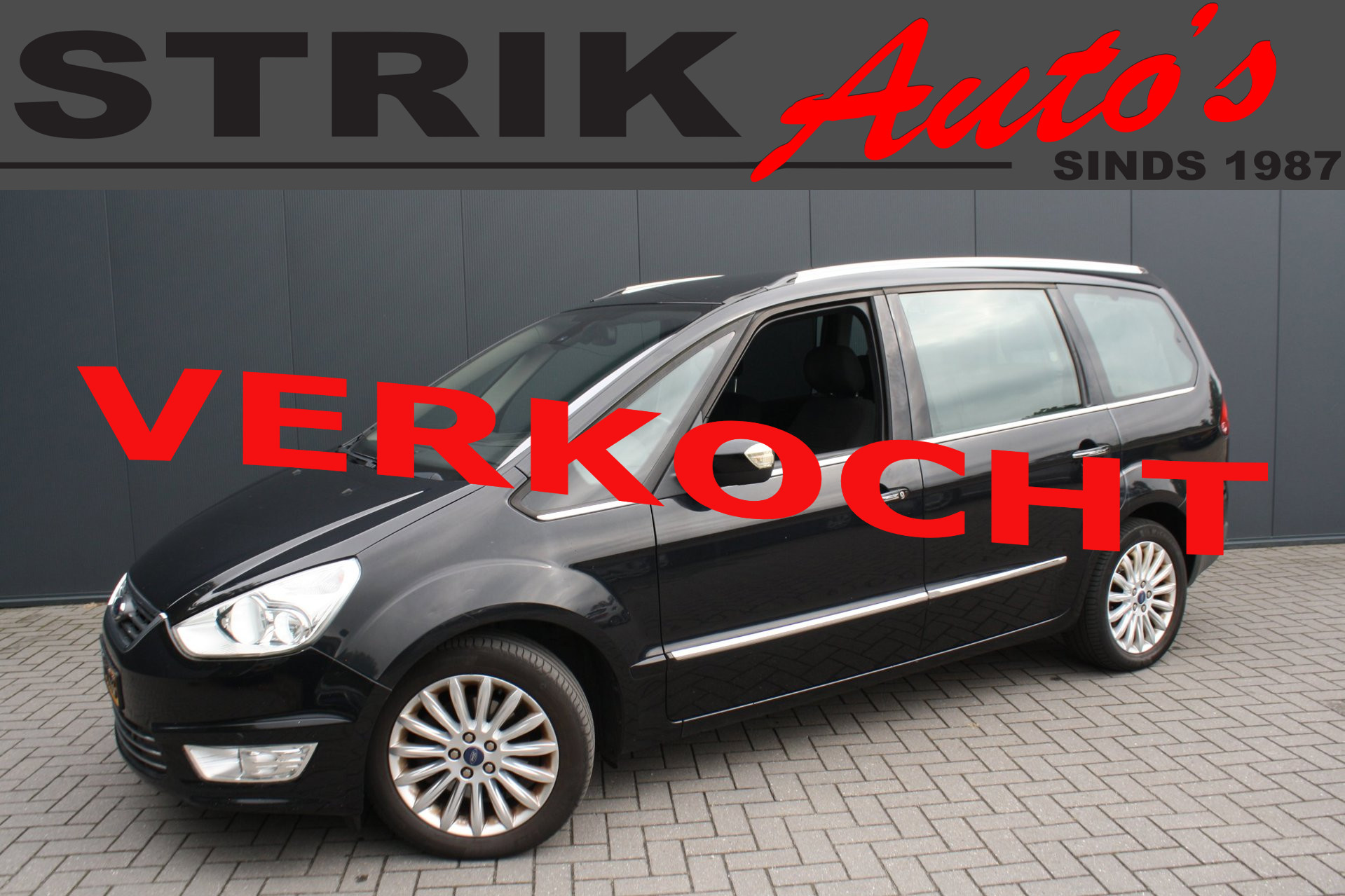 Ford Galaxy 2.0 TDCi  140PK EURO 5 Titanium 7-PERSOONS - PDC - NAVIGATIE 2012 - voorkant