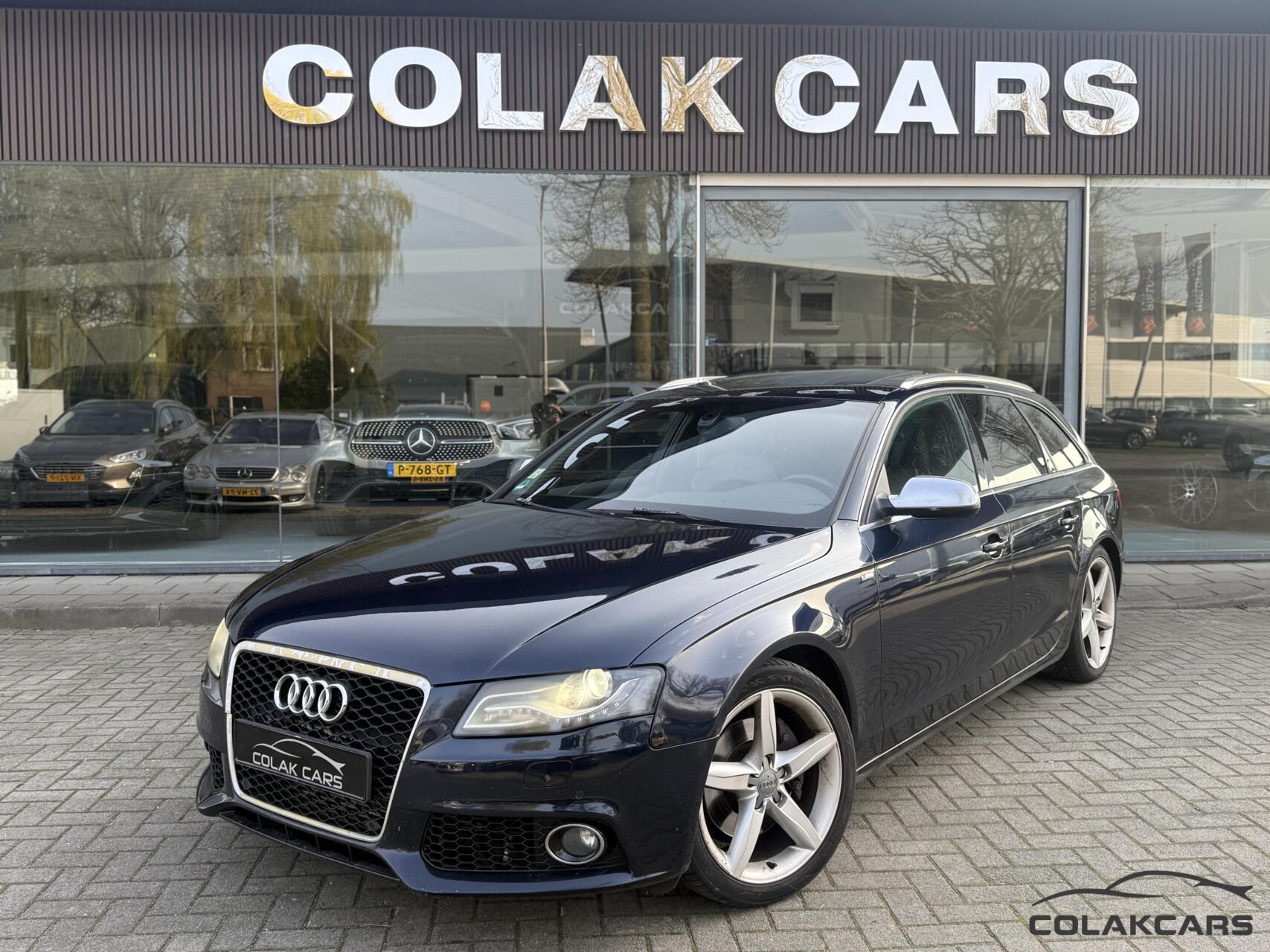 Audi Audi A4 2.7 TDI Pro Line S Line-Pano-260 PK- Trekhaak! 2009 - voorkant