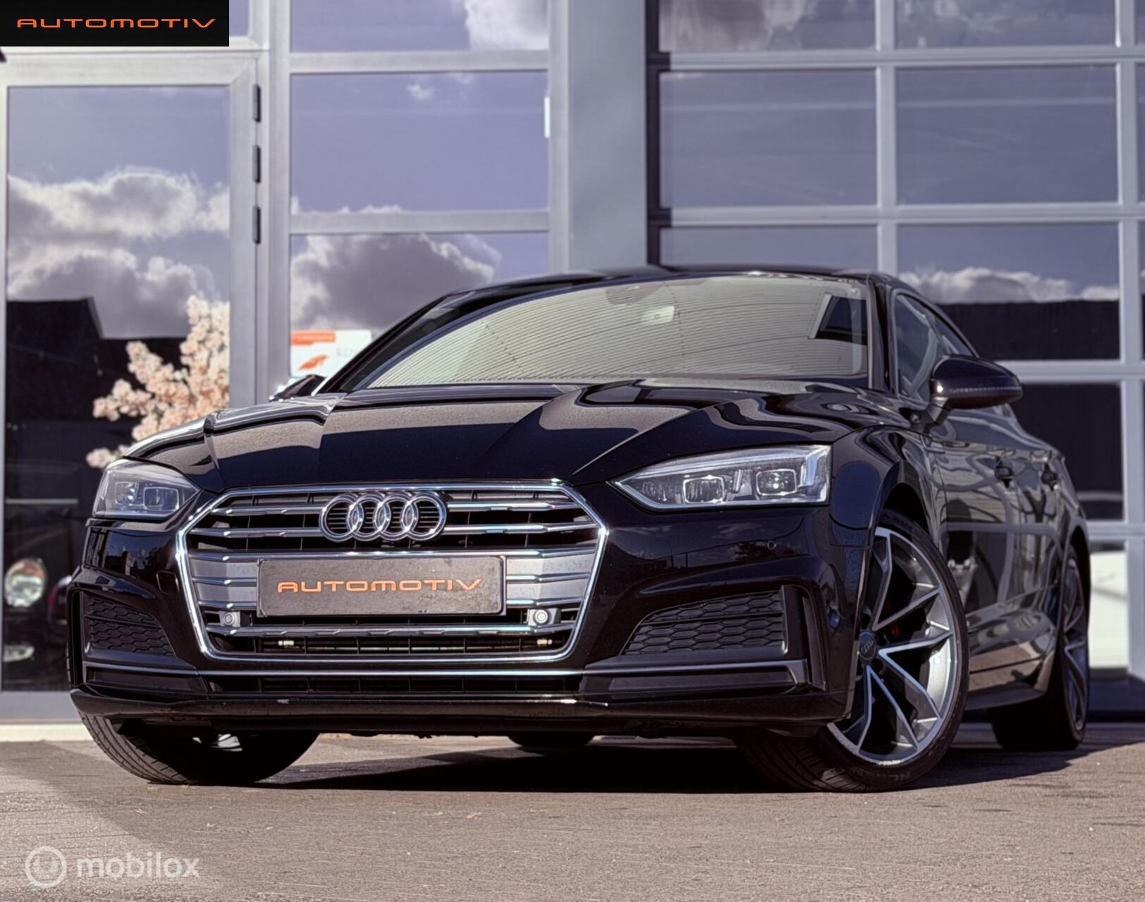 Audi A5 Sportback 2.0 TFSI 3X S LINE / VIRTUAL / B&O / CAMERA 2017 - voorkant